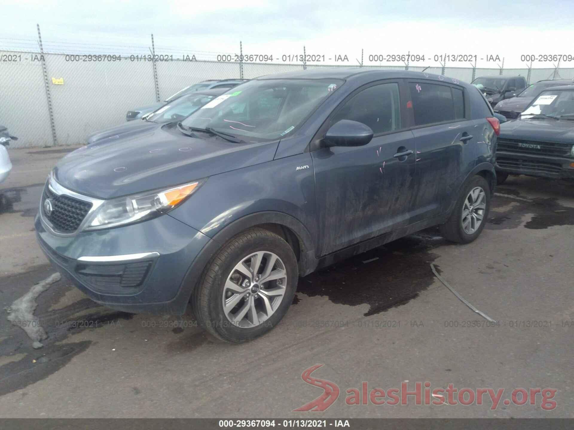 KNDPBCAC4G7875926 2016 KIA SPORTAGE