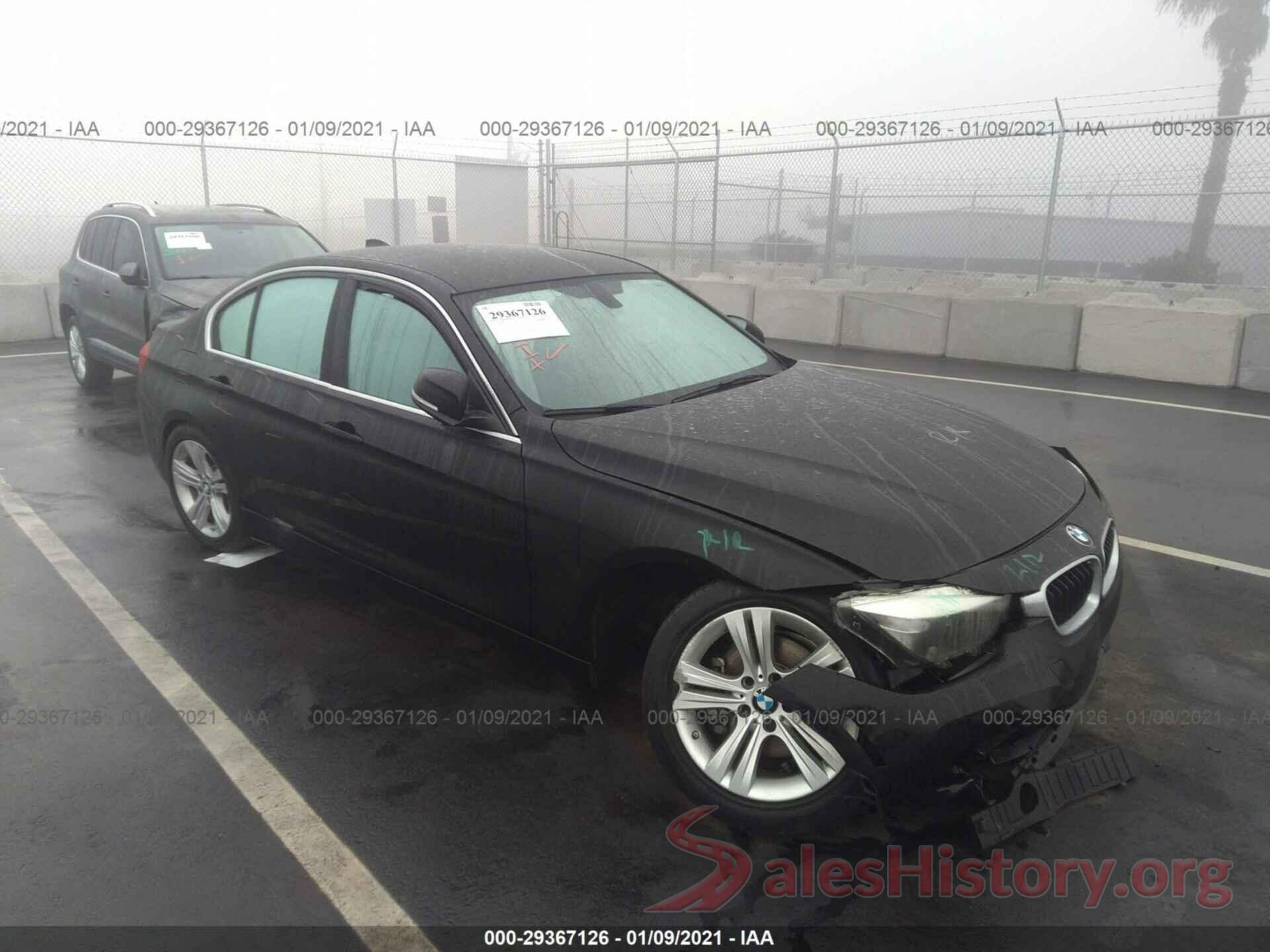 WBA8B9G57HNU49206 2017 BMW 3 SERIES