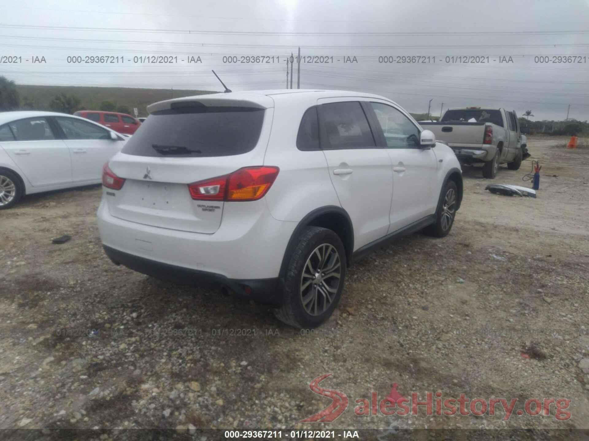 JA4AP3AU7GZ029952 2016 MITSUBISHI OUTLANDER SPORT