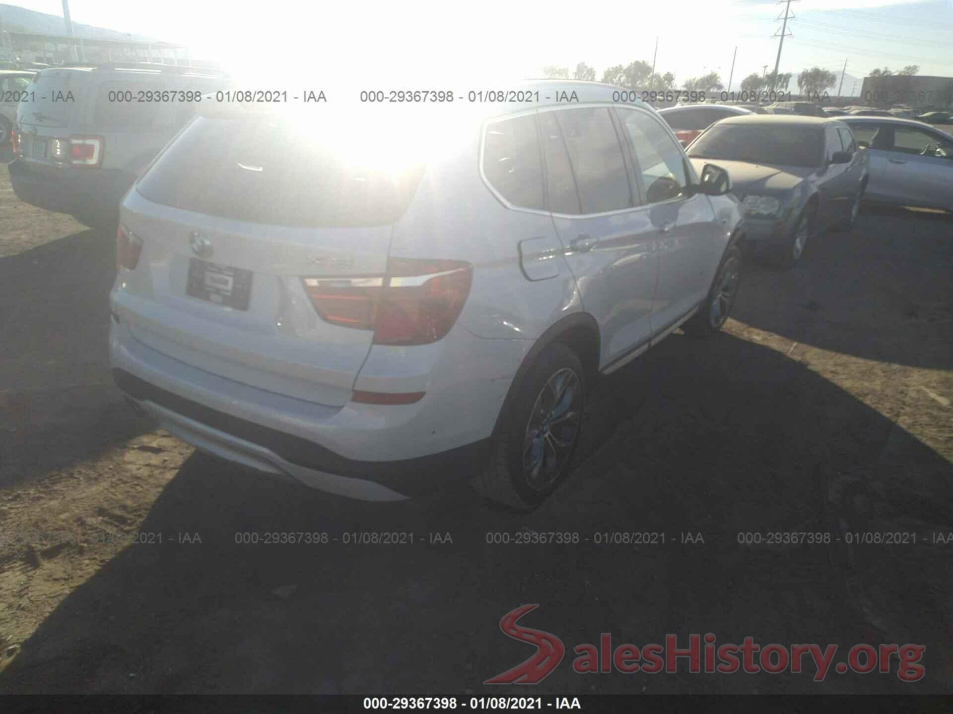 5UXWX9C56G0D85240 2016 BMW X3