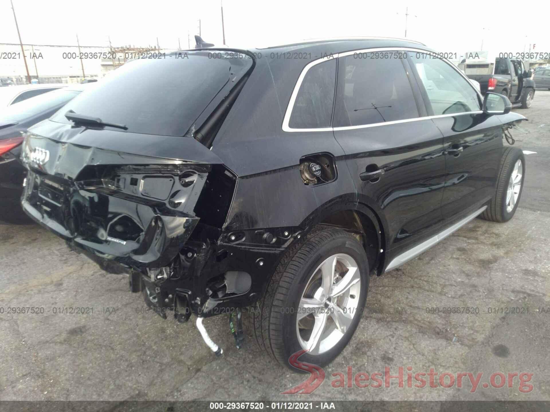 WA1ANAFY7L2042743 2020 AUDI Q5