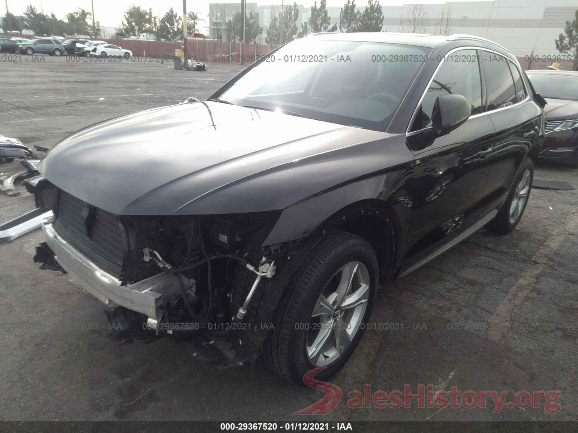 WA1ANAFY7L2042743 2020 AUDI Q5