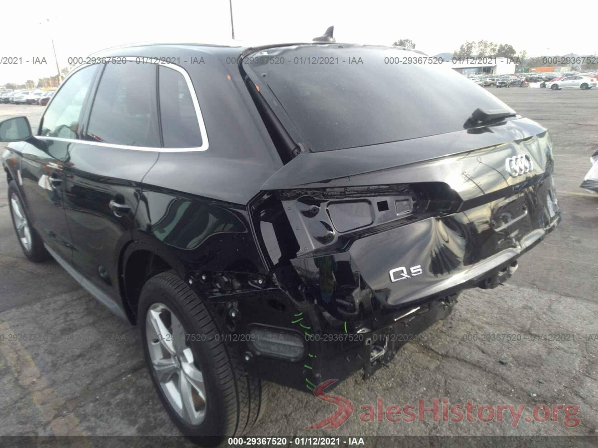 WA1ANAFY7L2042743 2020 AUDI Q5