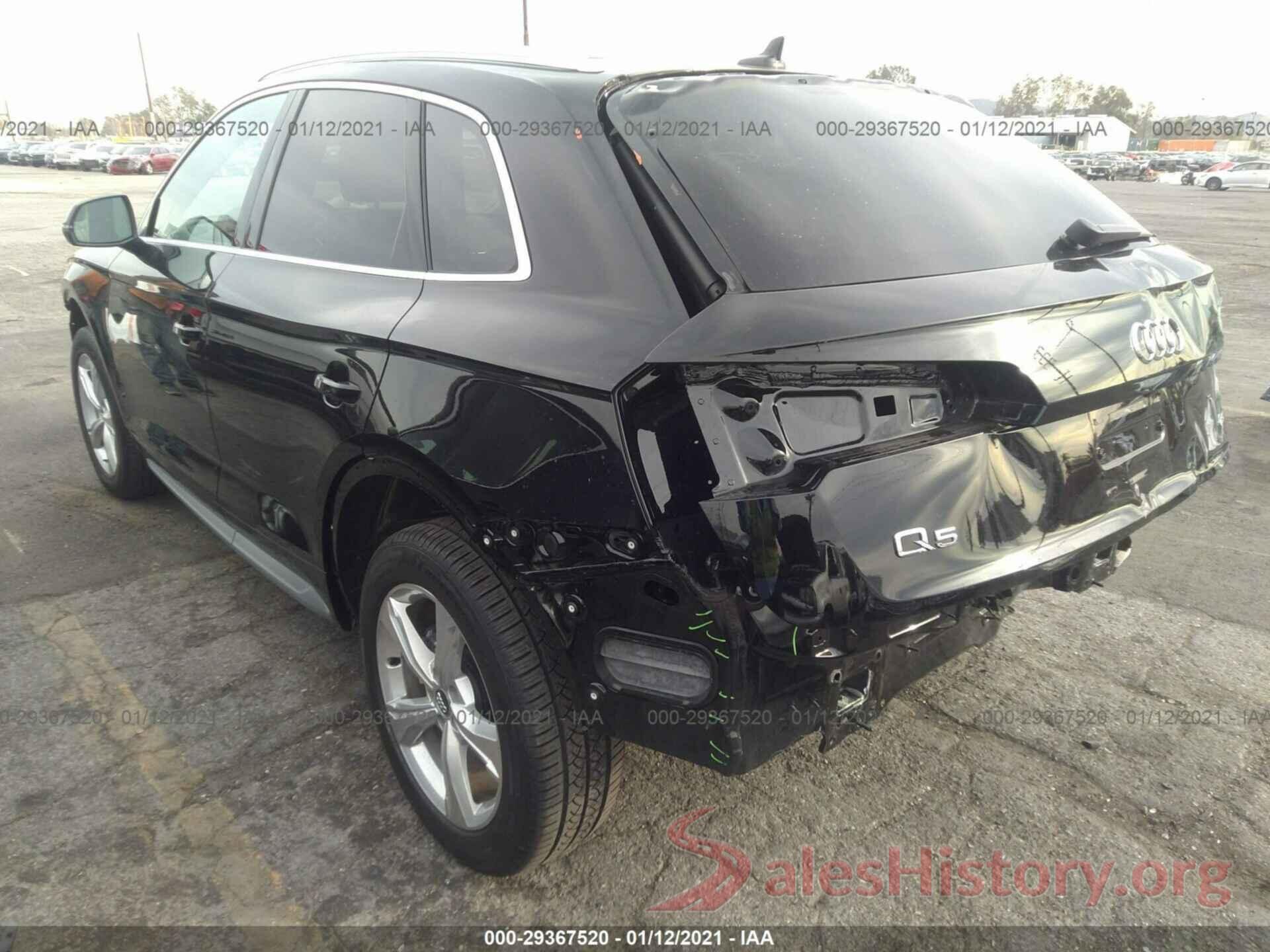 WA1ANAFY7L2042743 2020 AUDI Q5