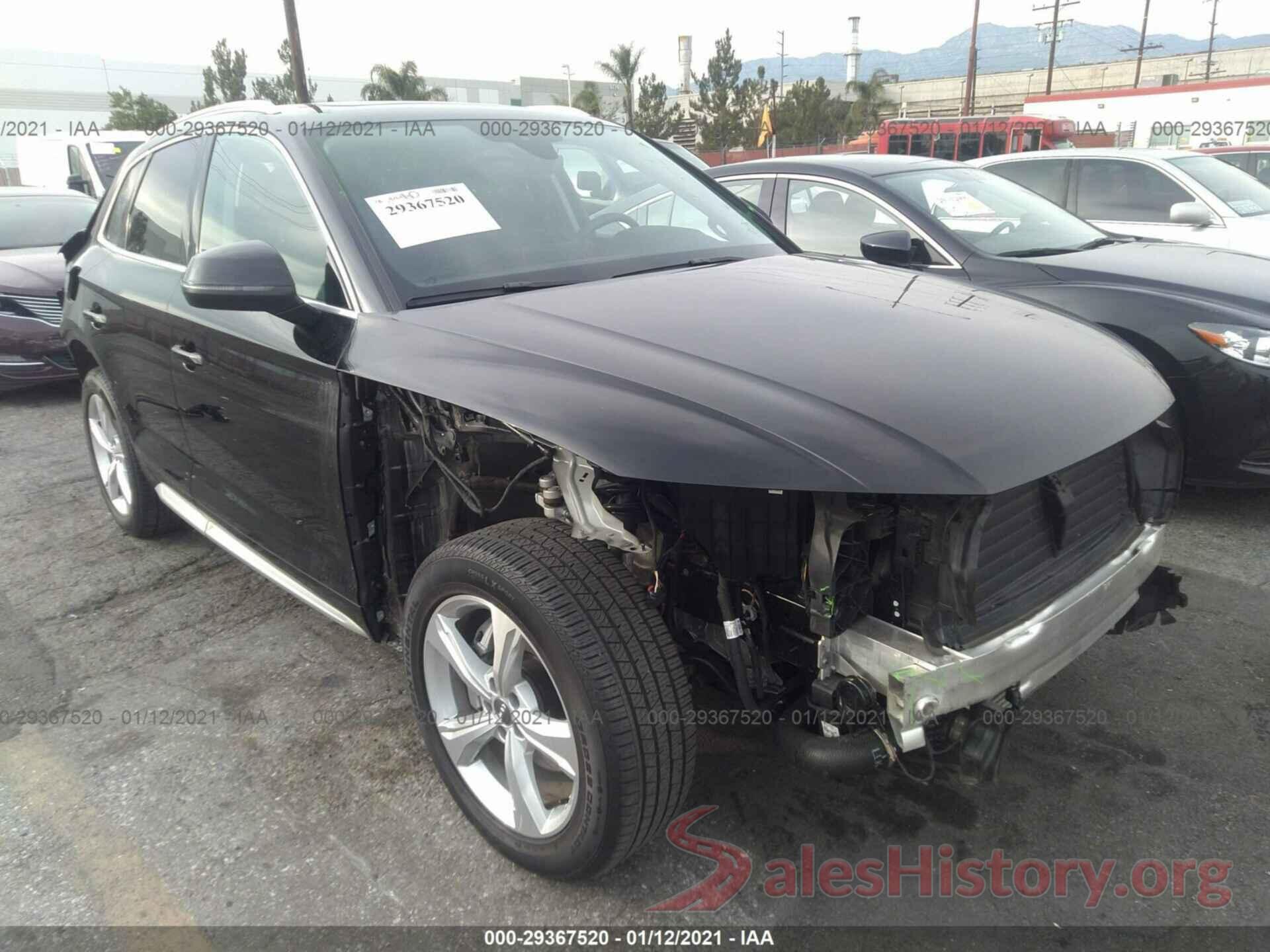 WA1ANAFY7L2042743 2020 AUDI Q5