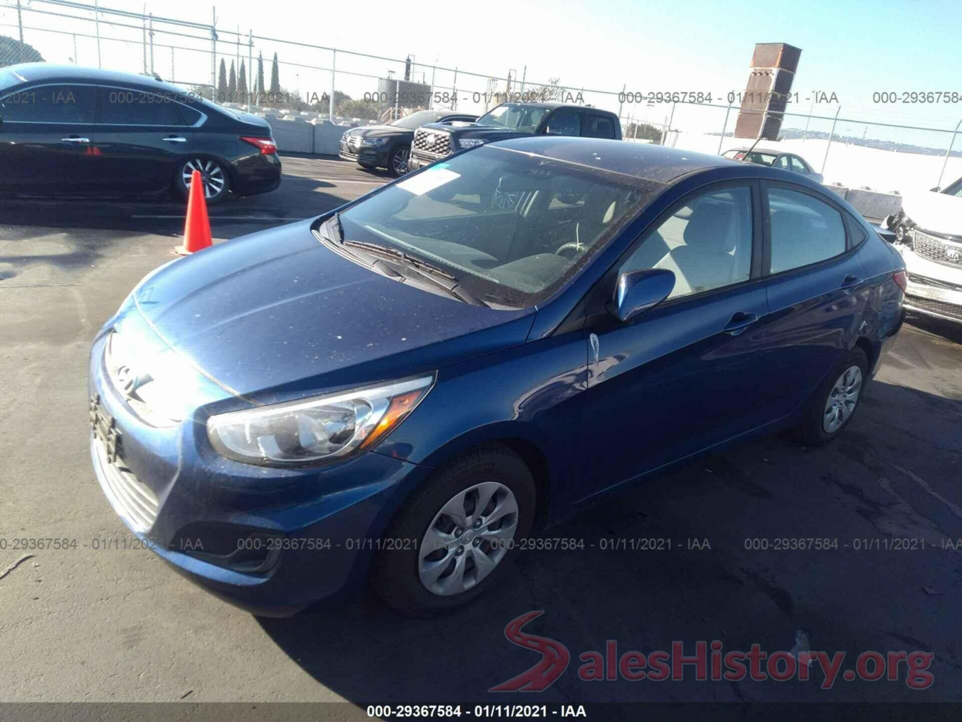 KMHCT4AE2HU185464 2017 HYUNDAI ACCENT