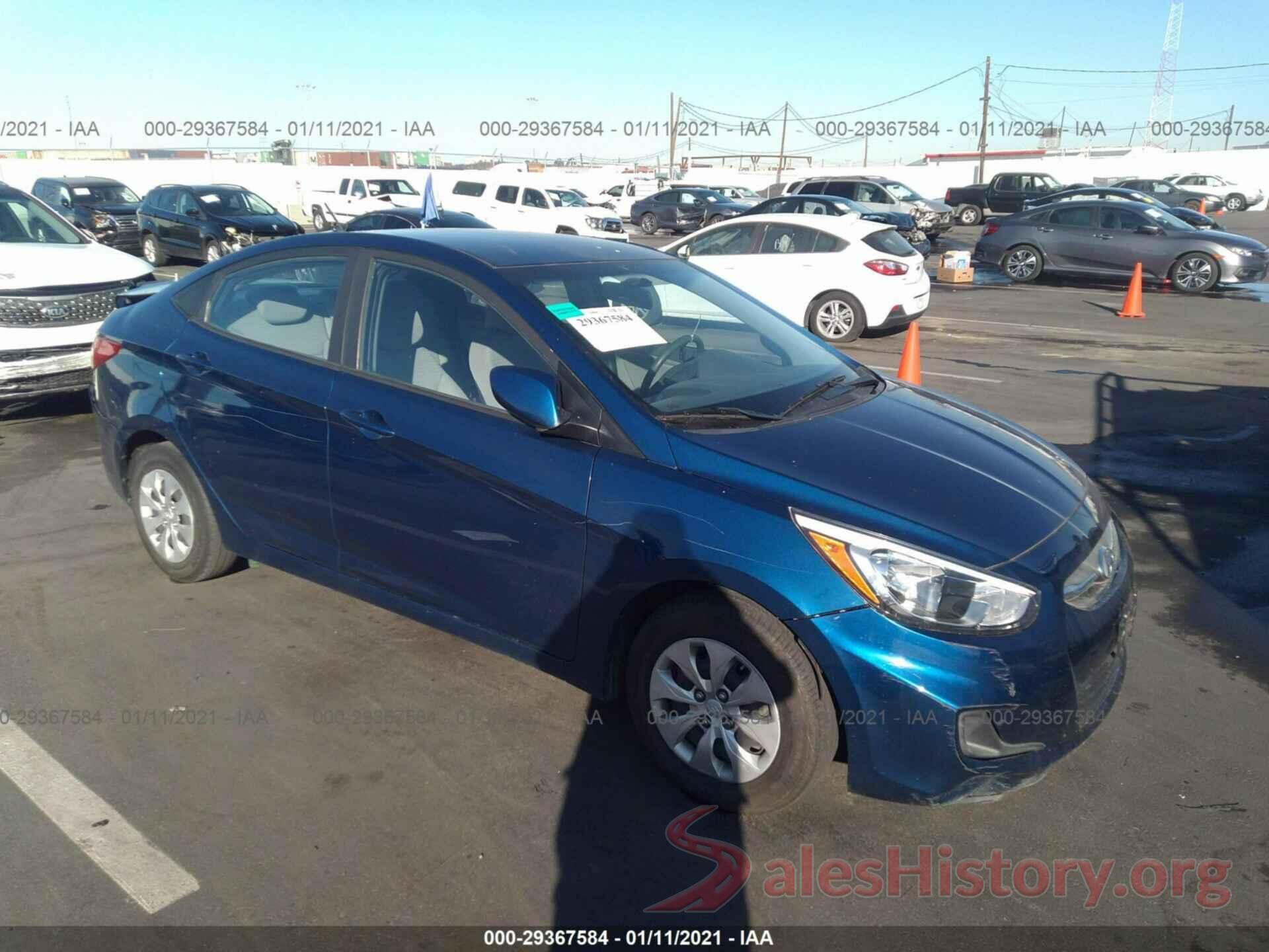 KMHCT4AE2HU185464 2017 HYUNDAI ACCENT