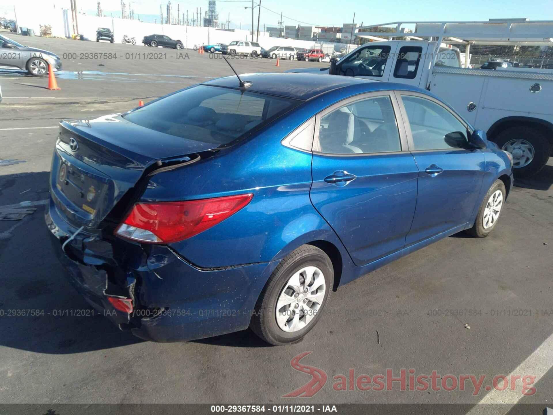 KMHCT4AE2HU185464 2017 HYUNDAI ACCENT