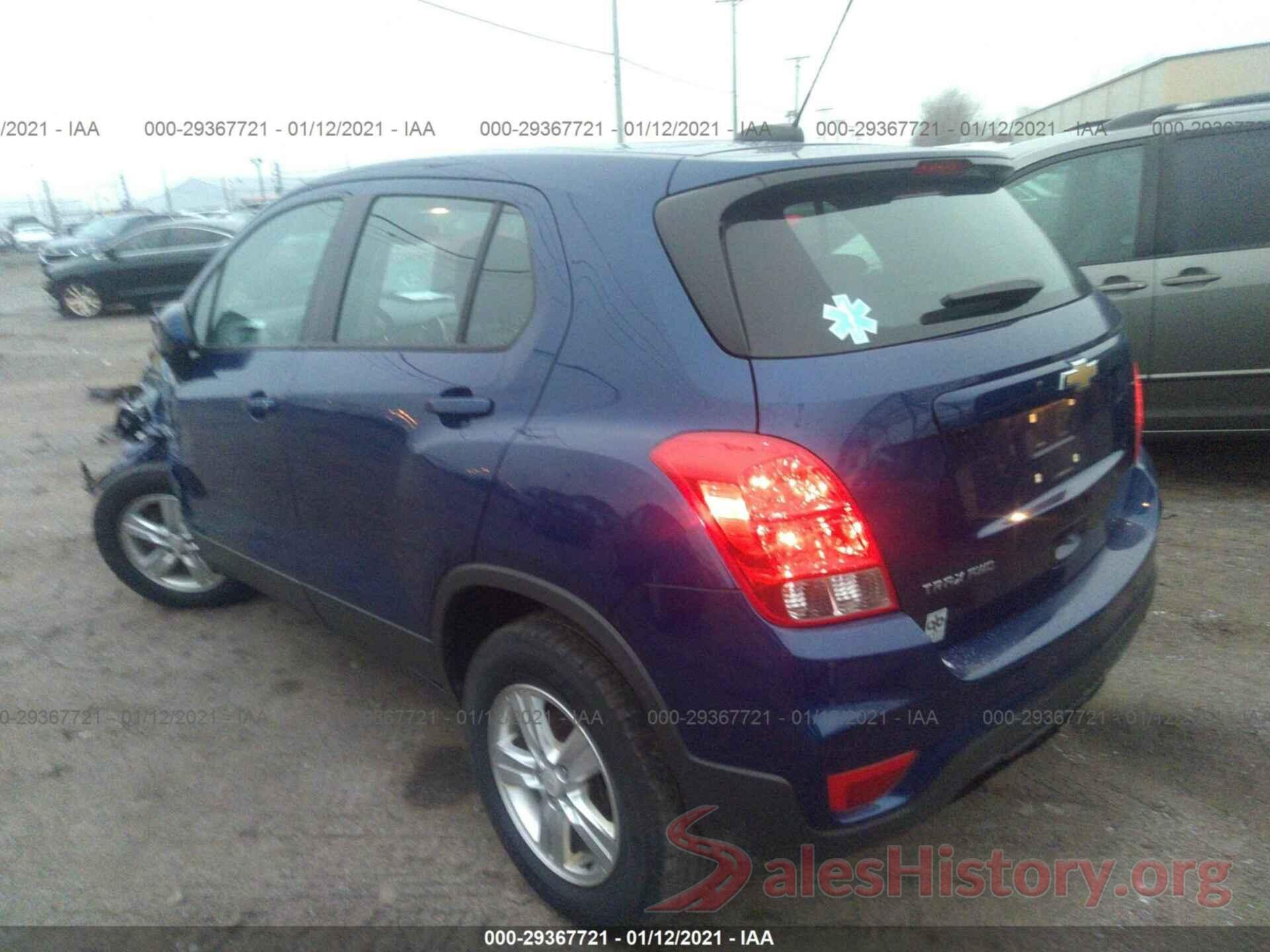 3GNCJNSB0HL133689 2017 CHEVROLET TRAX