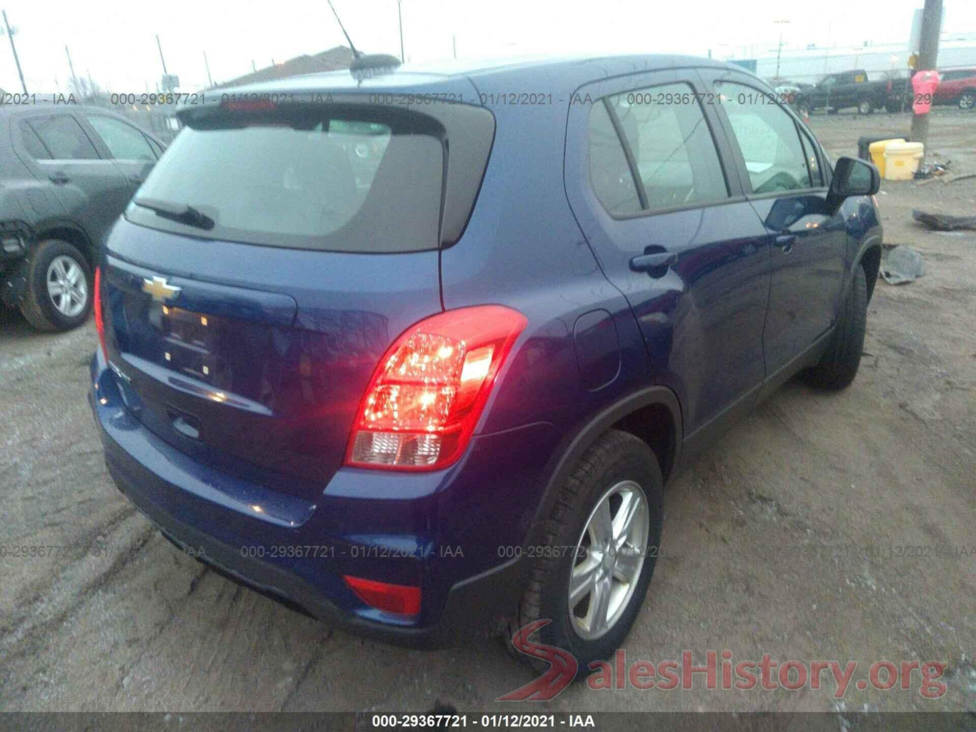 3GNCJNSB0HL133689 2017 CHEVROLET TRAX