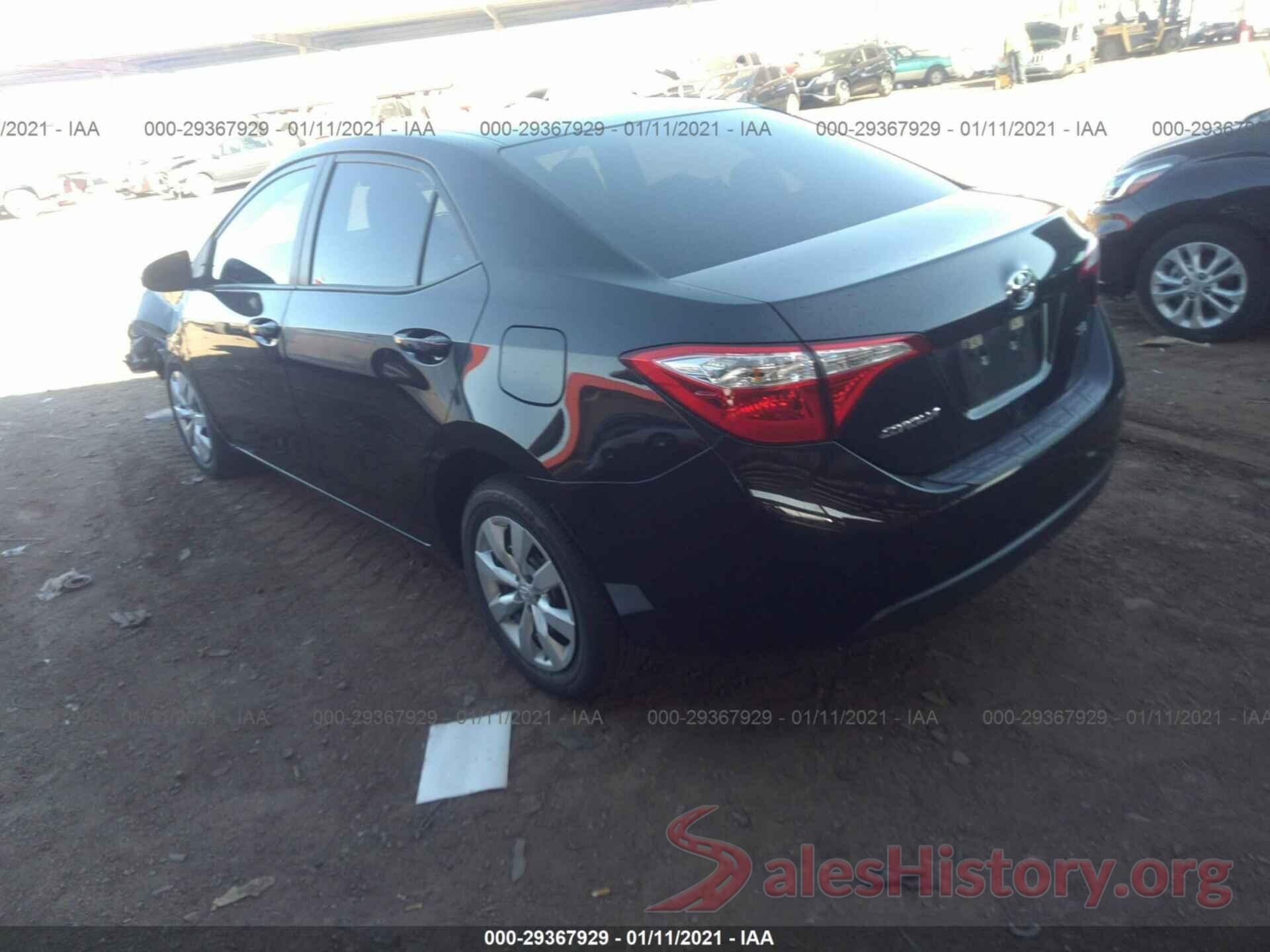 5YFBURHE3GP384020 2016 TOYOTA COROLLA