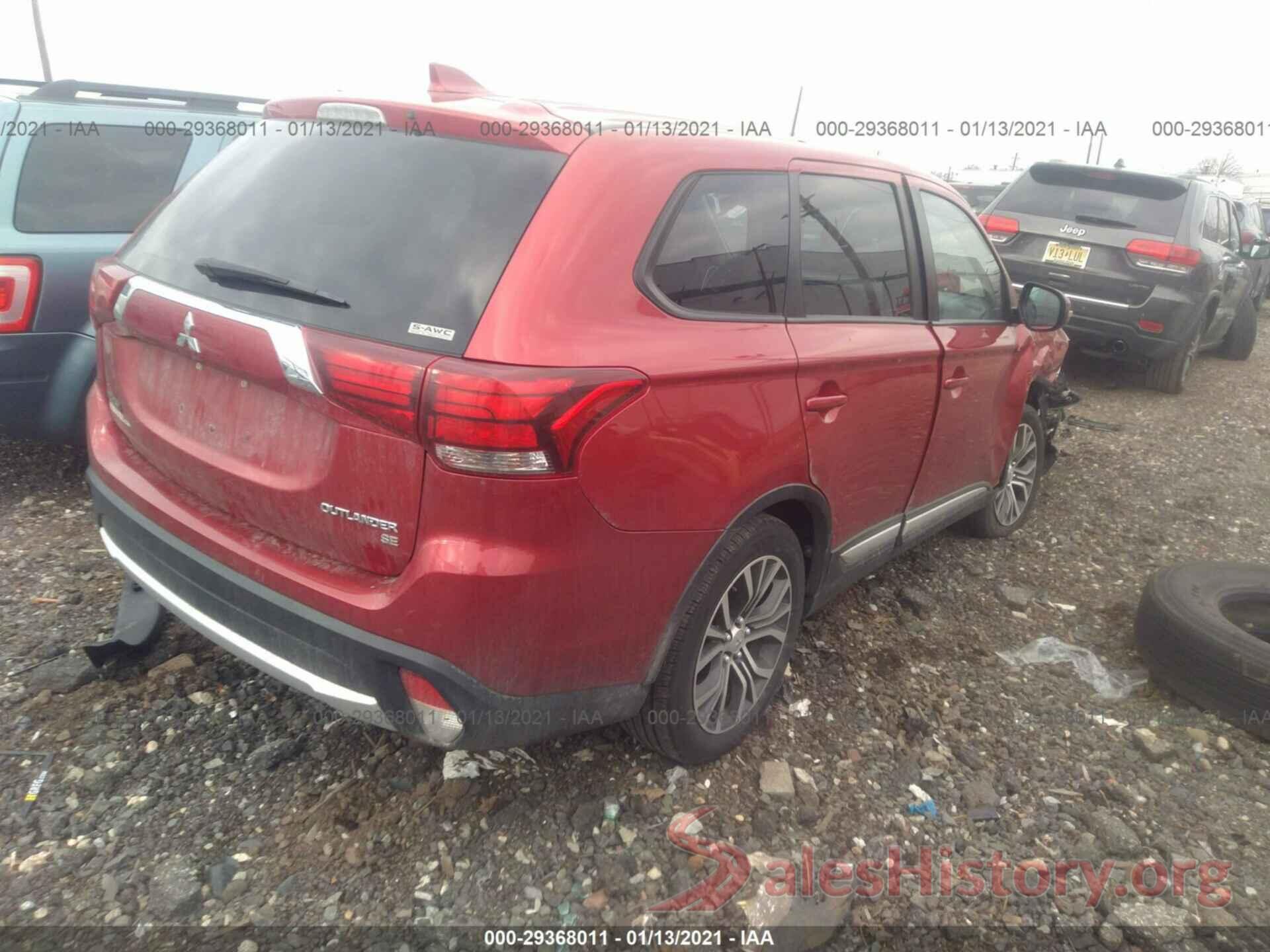 JA4AZ3A30JZ040736 2018 MITSUBISHI OUTLANDER