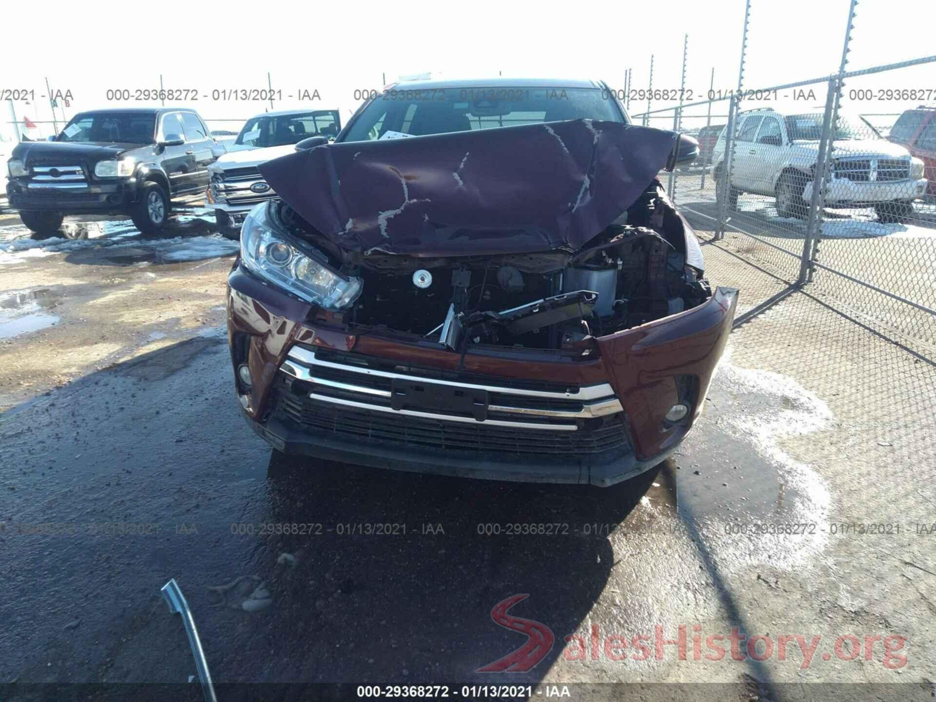 5TDZZRFHXHS231575 2017 TOYOTA HIGHLANDER