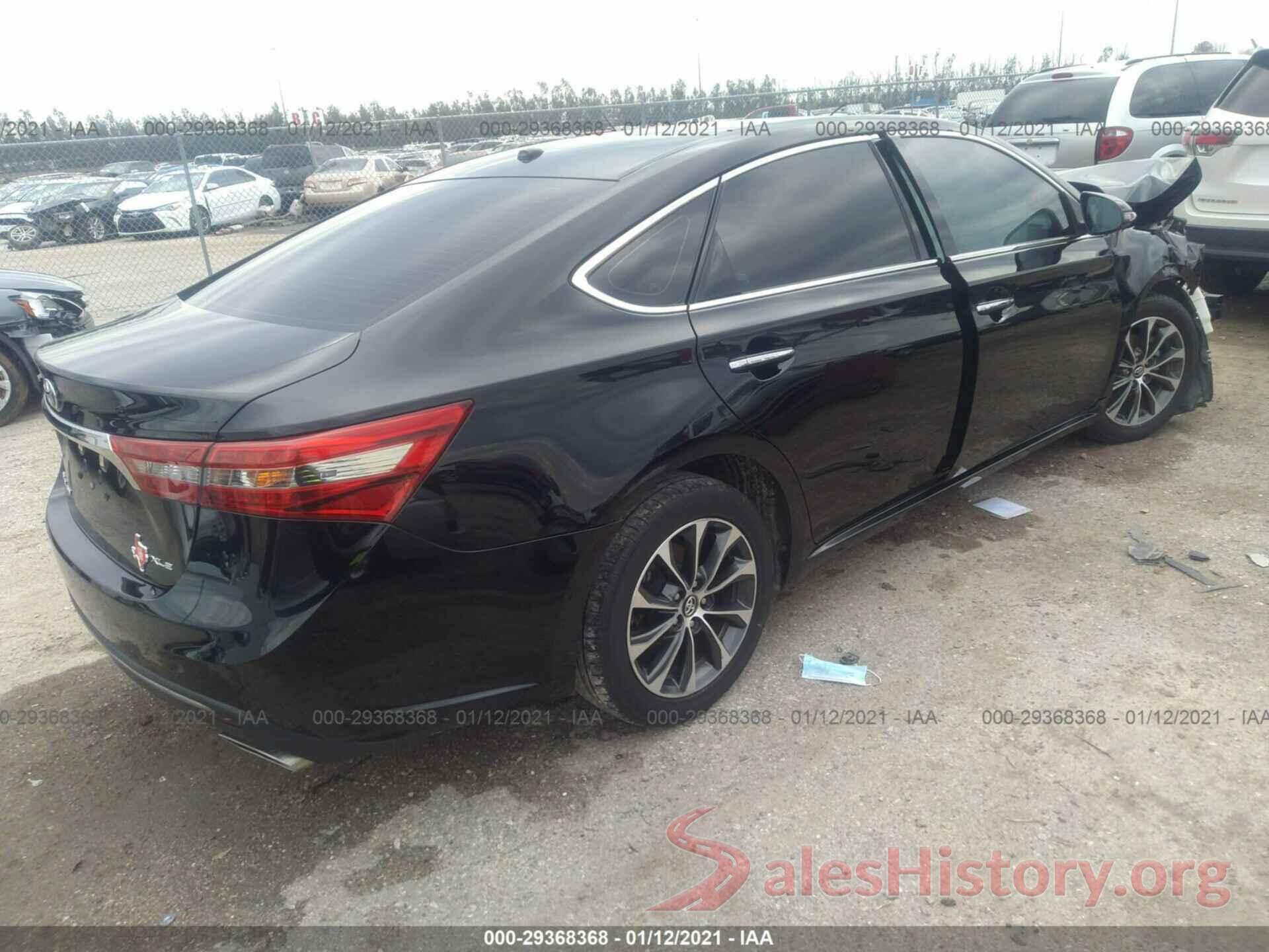 4T1BK1EB6GU217716 2016 TOYOTA AVALON