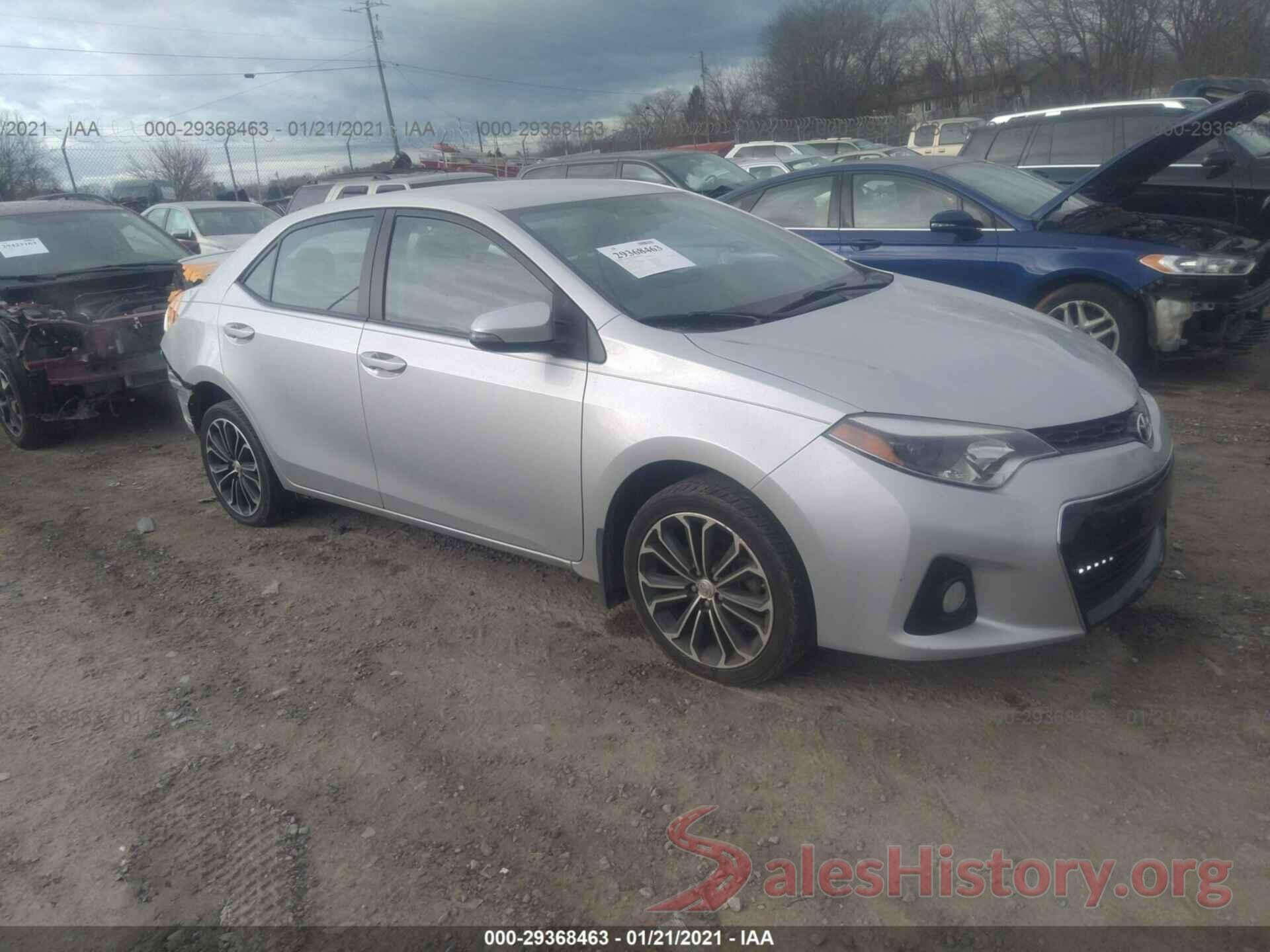 5YFBURHE8GP505589 2016 TOYOTA COROLLA