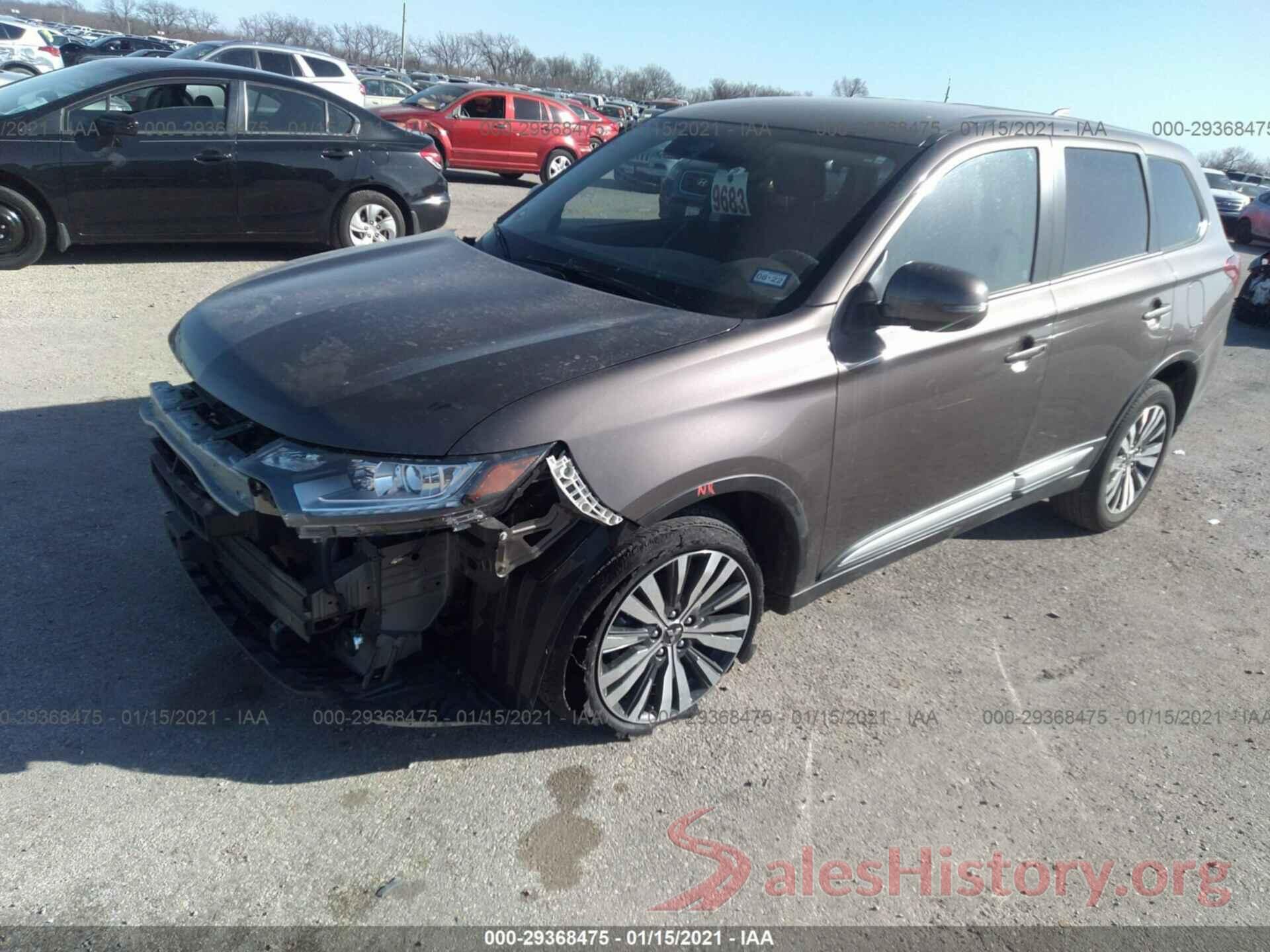 JA4AD3A37LZ024163 2020 MITSUBISHI OUTLANDER