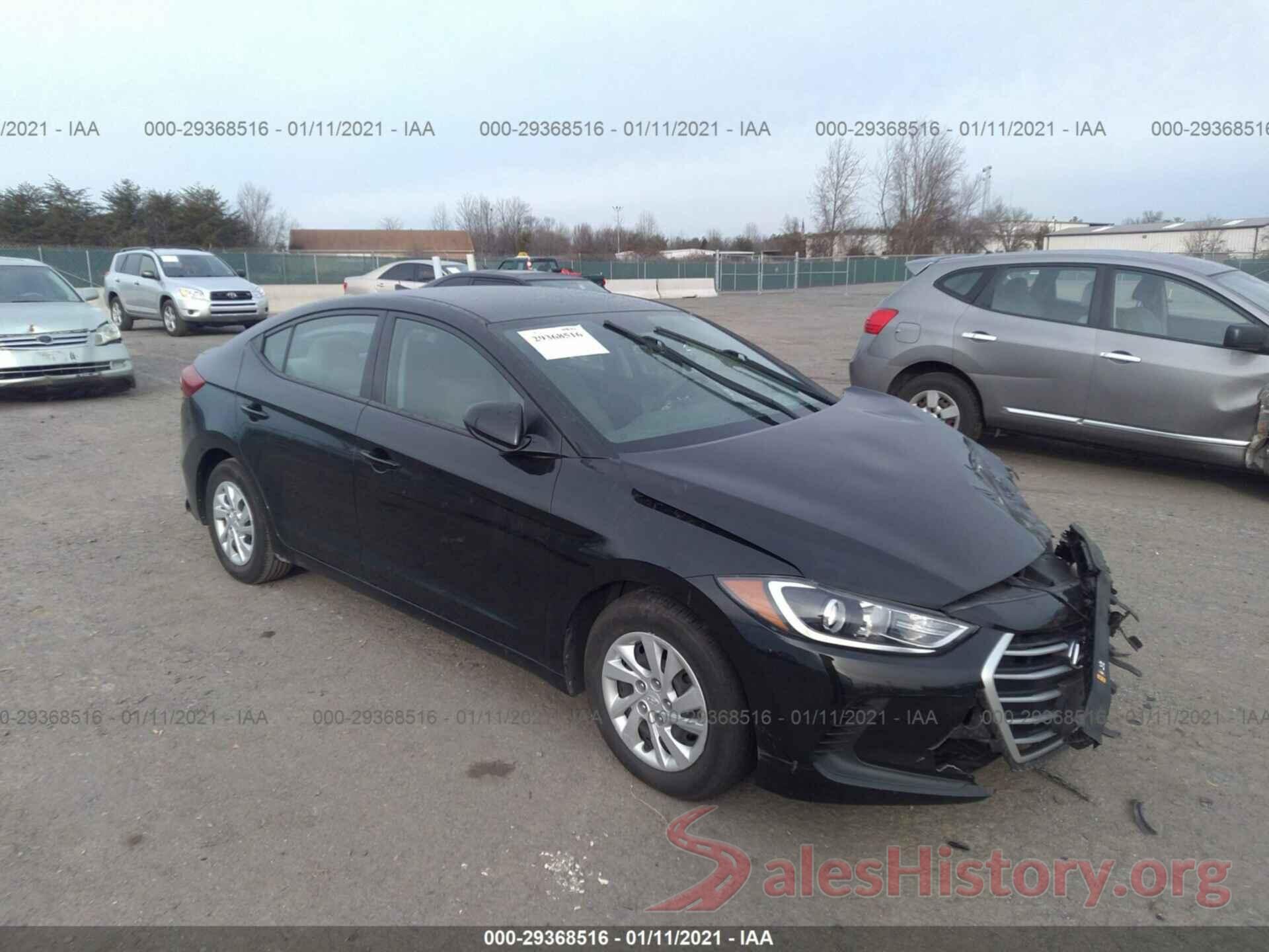 5NPD74LF4HH150647 2017 HYUNDAI ELANTRA