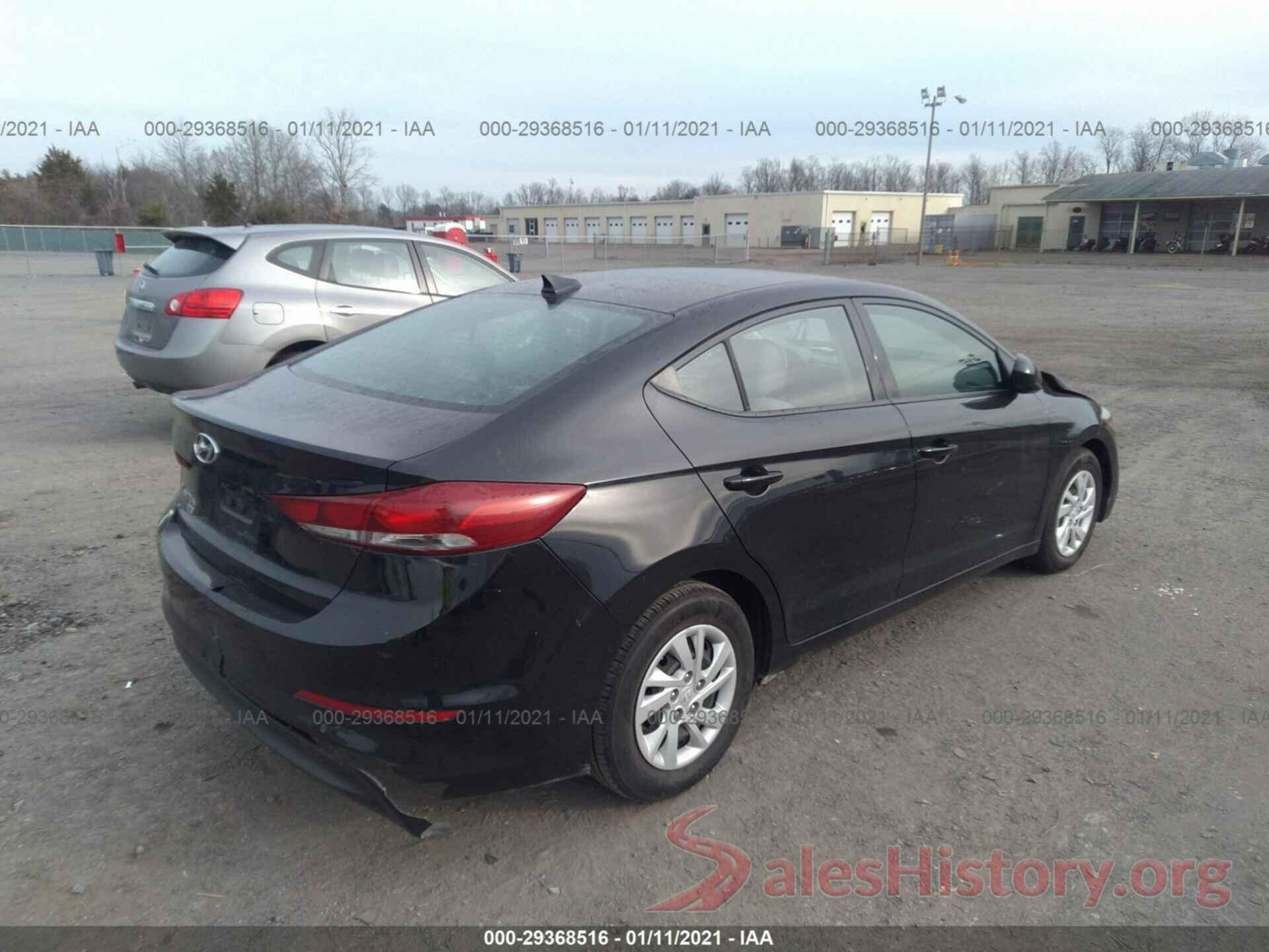 5NPD74LF4HH150647 2017 HYUNDAI ELANTRA