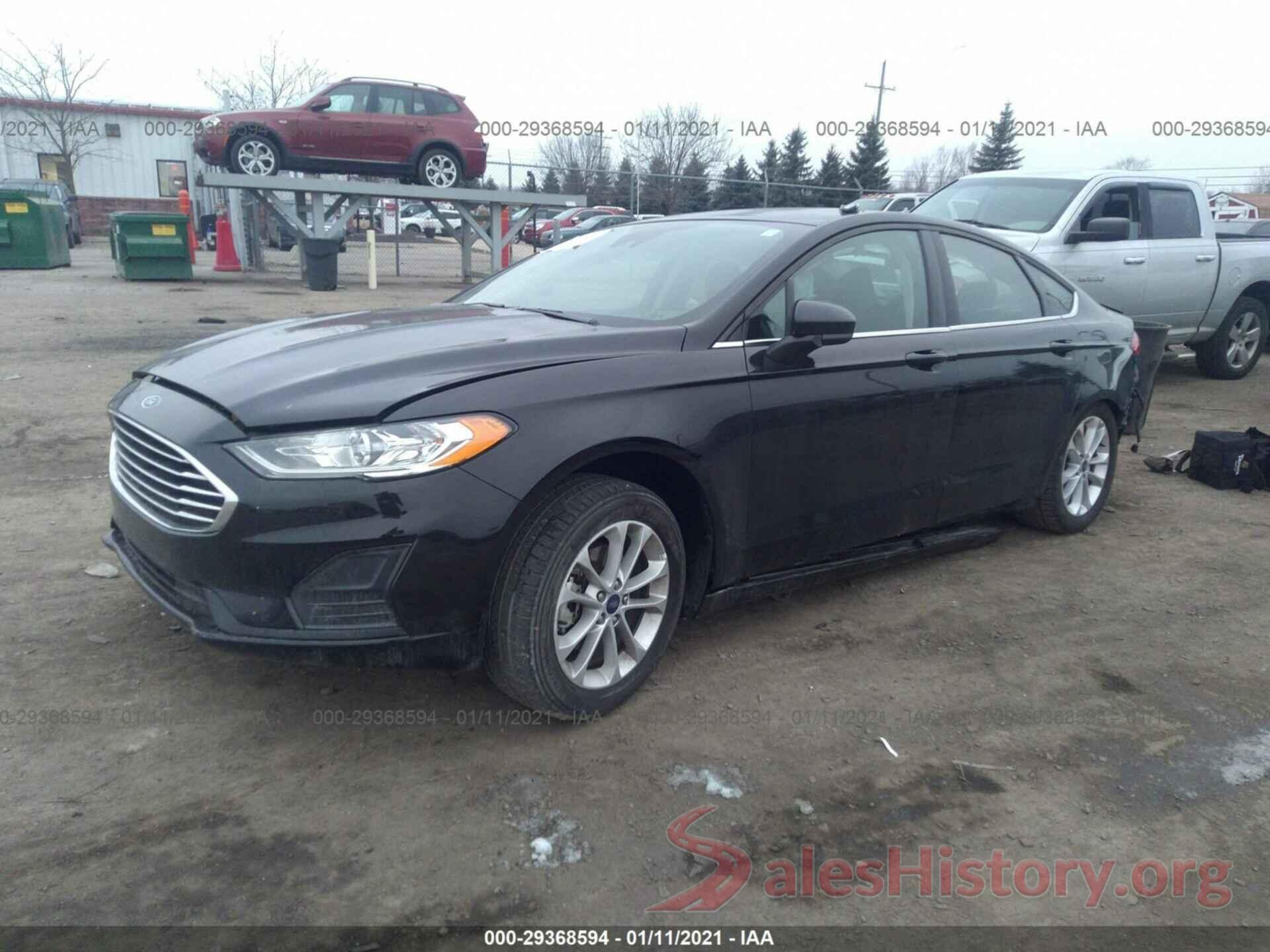 3FA6P0HD7LR124239 2020 FORD FUSION