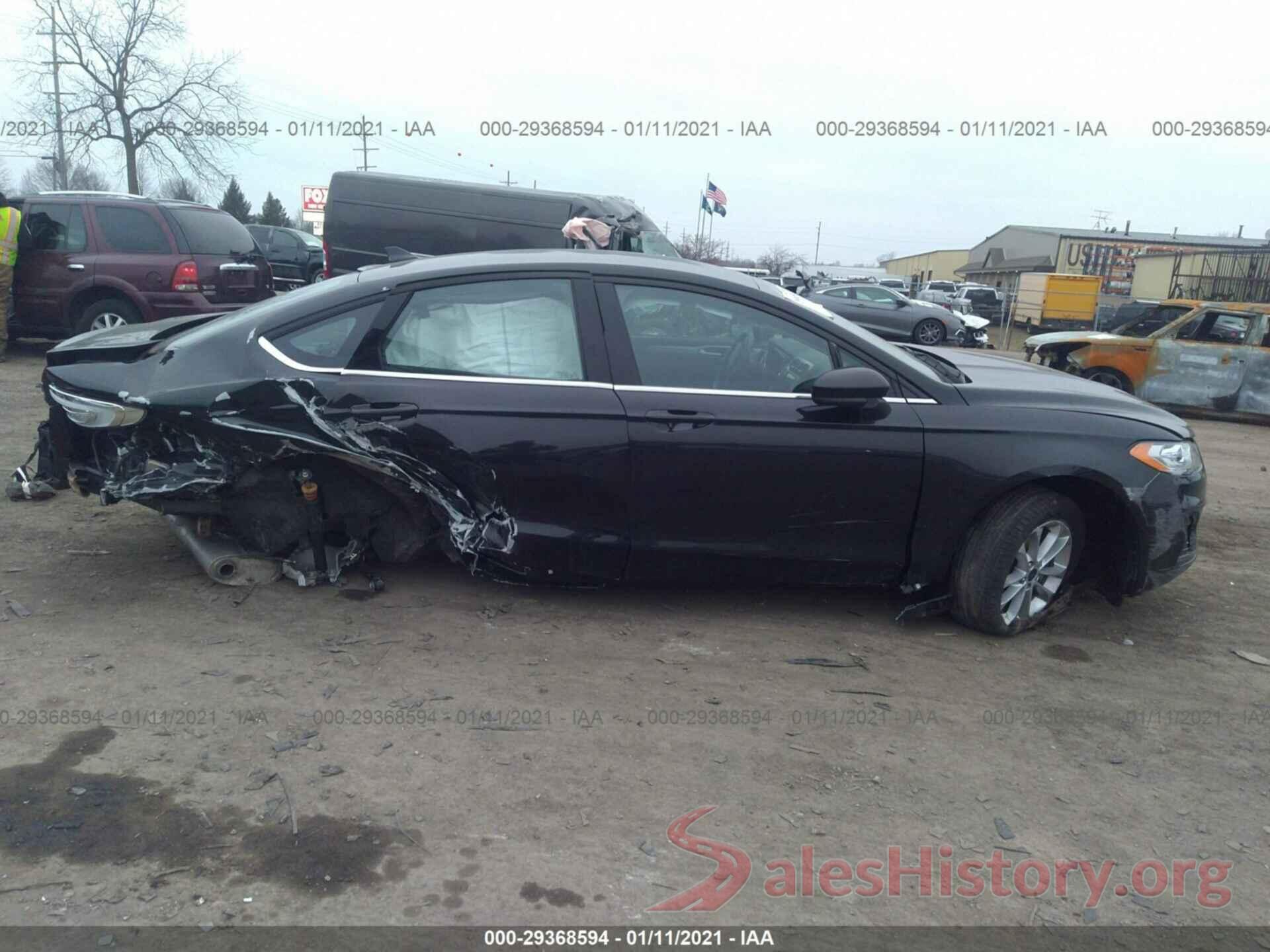 3FA6P0HD7LR124239 2020 FORD FUSION