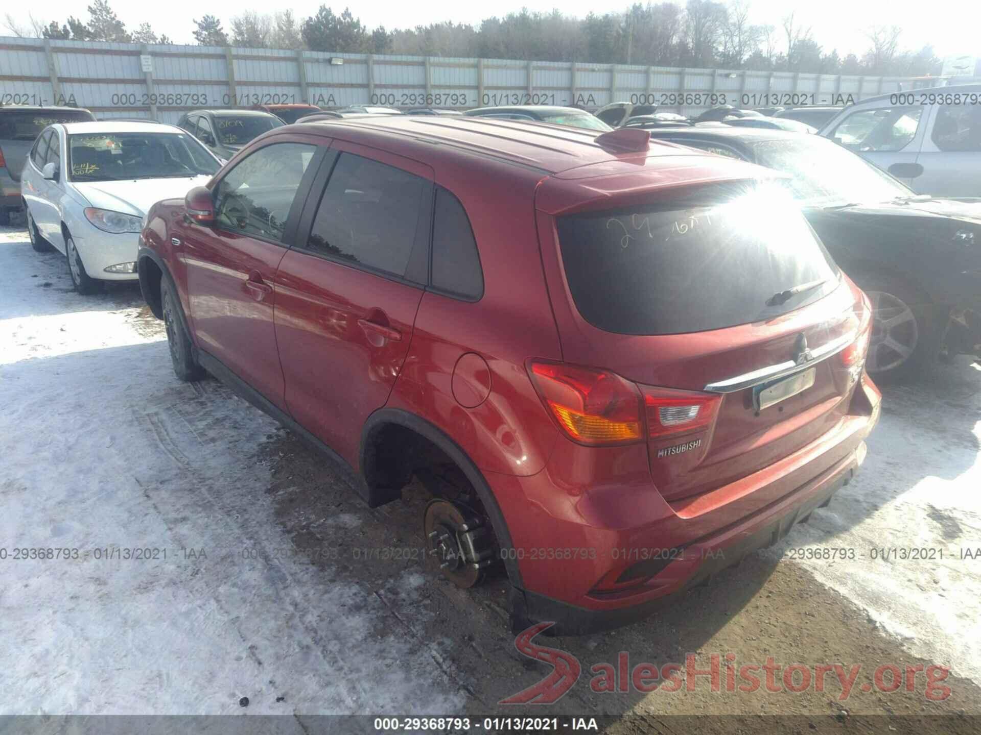 JA4AR3AW1JU025699 2018 MITSUBISHI OUTLANDER SPORT