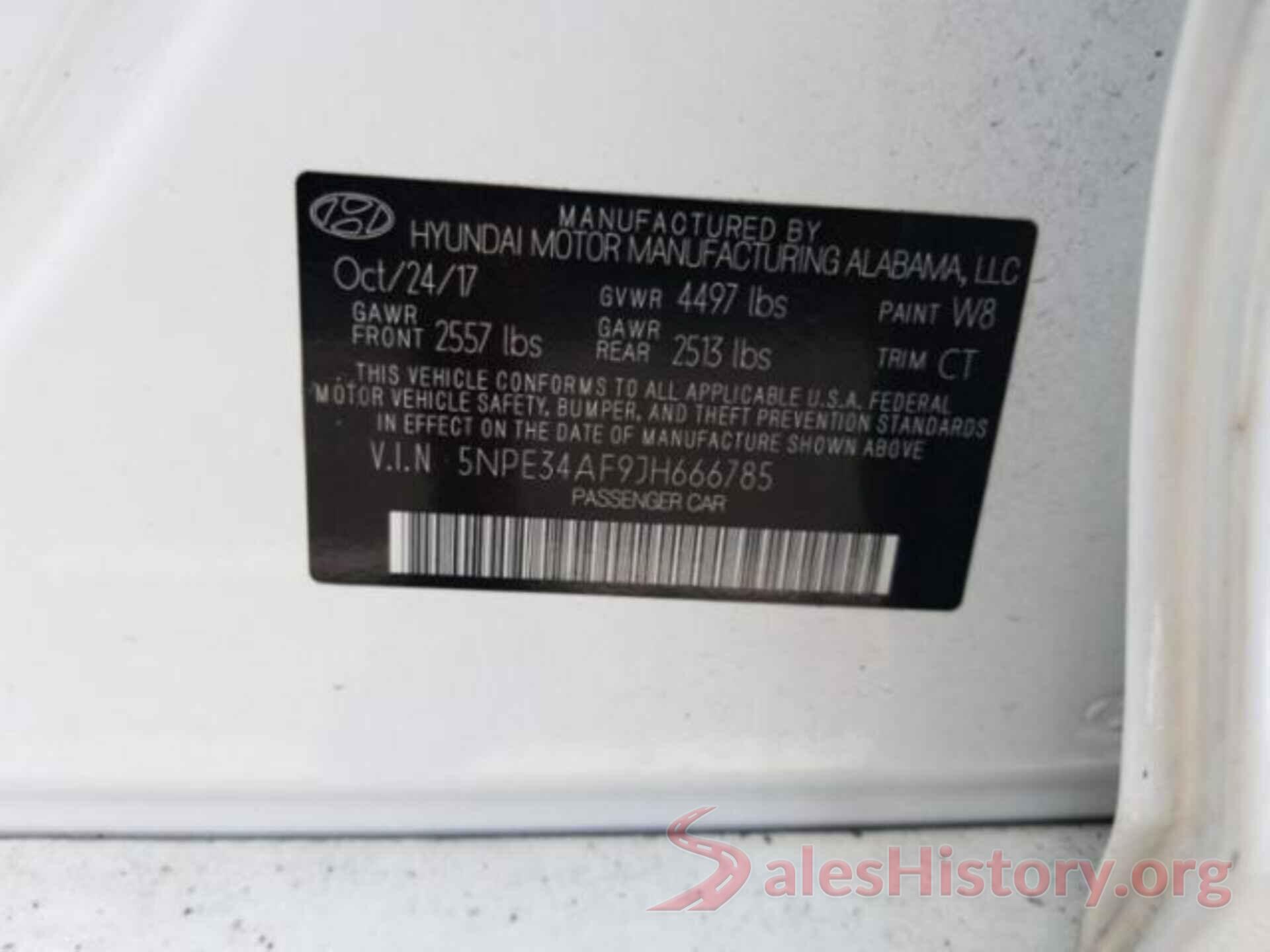 5NPE34AF9JH666785 2018 HYUNDAI SONATA