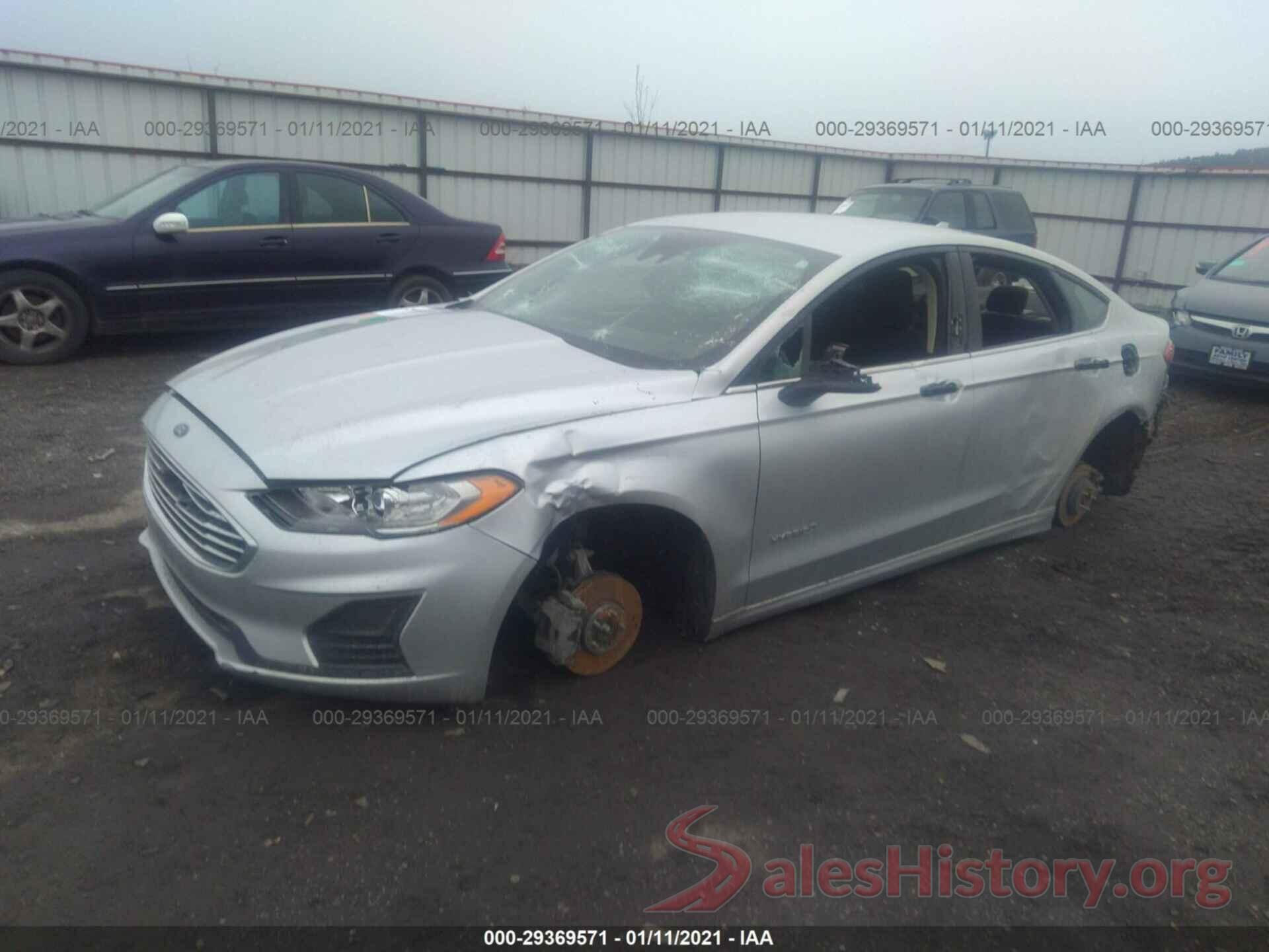 3FA6P0LU3KR256632 2019 FORD FUSION HYBRID