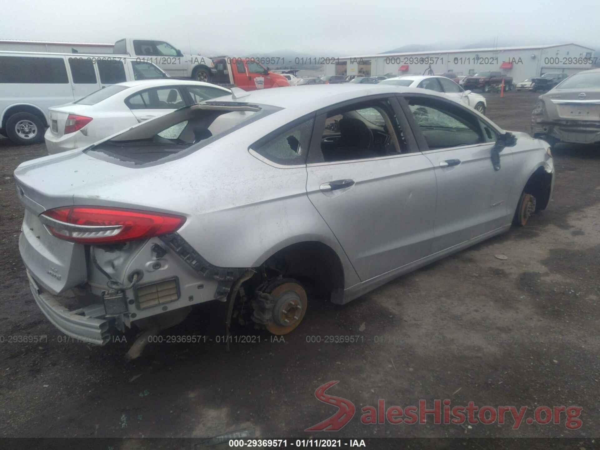 3FA6P0LU3KR256632 2019 FORD FUSION HYBRID