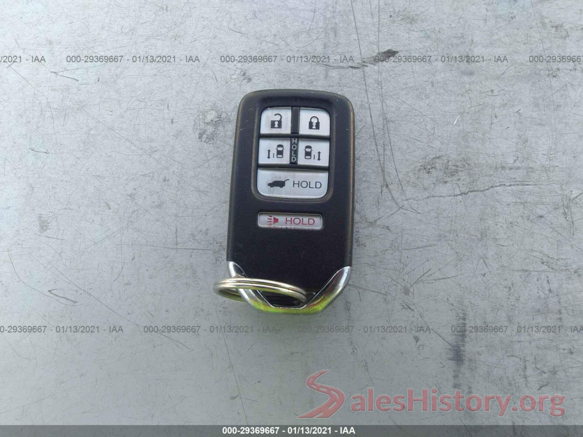 5FNRL5H9XGB088811 2016 HONDA ODYSSEY