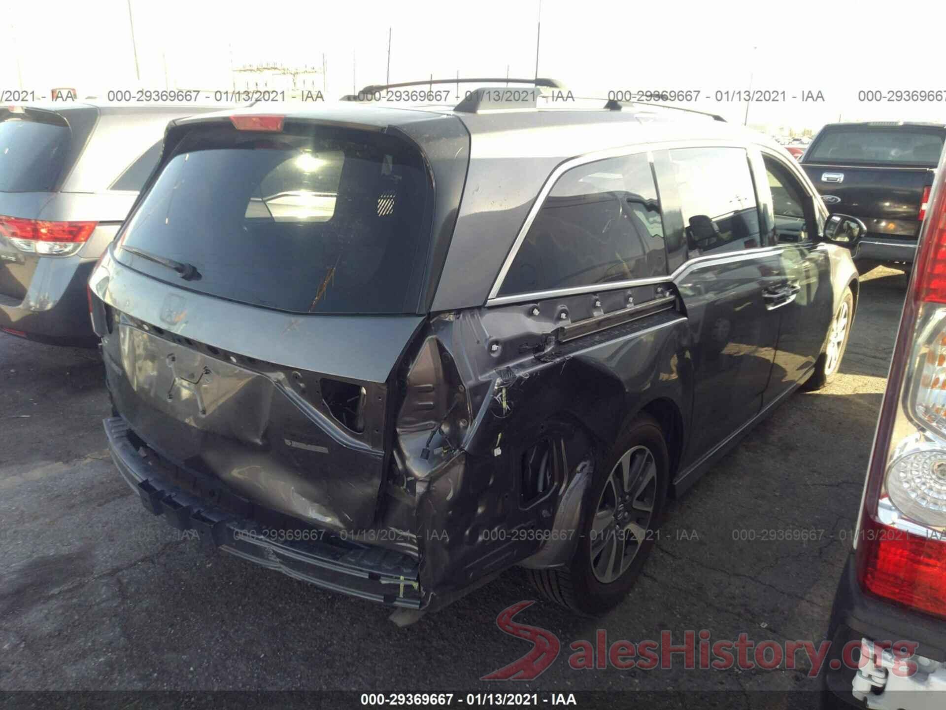 5FNRL5H9XGB088811 2016 HONDA ODYSSEY