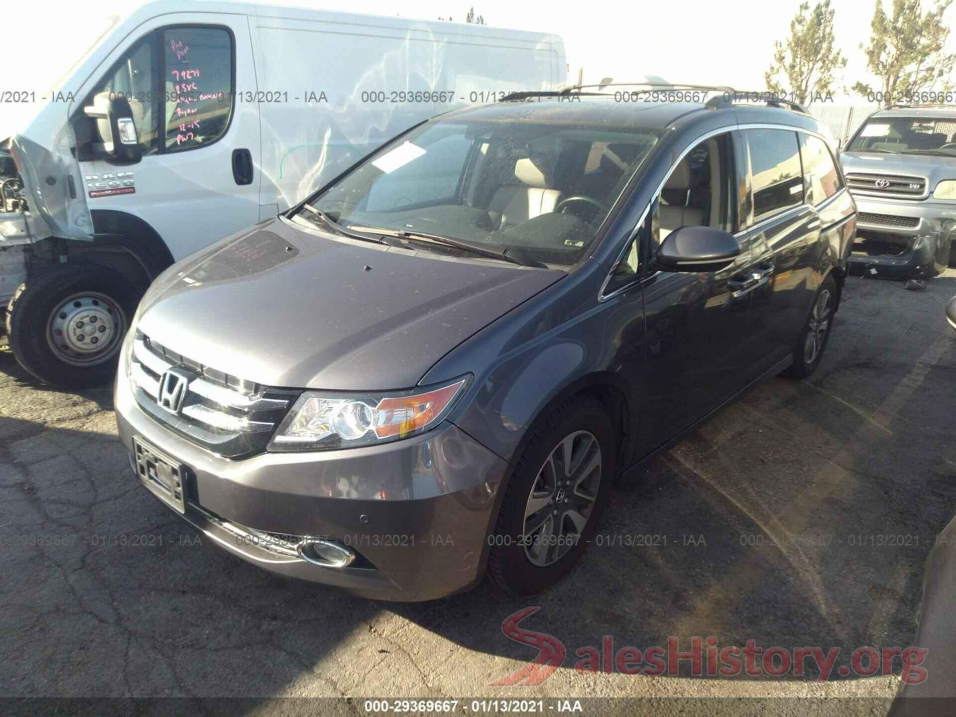 5FNRL5H9XGB088811 2016 HONDA ODYSSEY