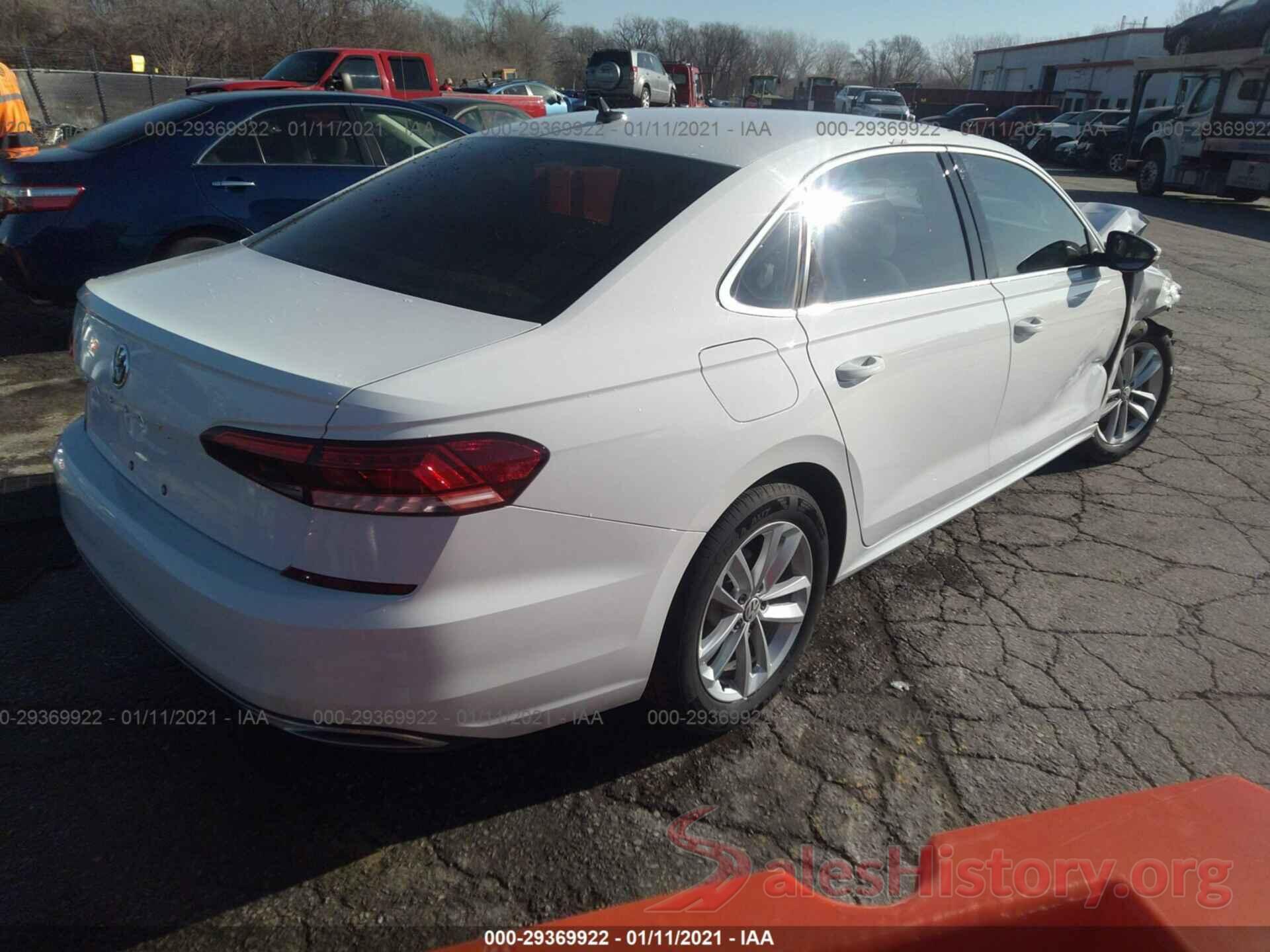 1VWWA7A32LC012157 2020 VOLKSWAGEN PASSAT