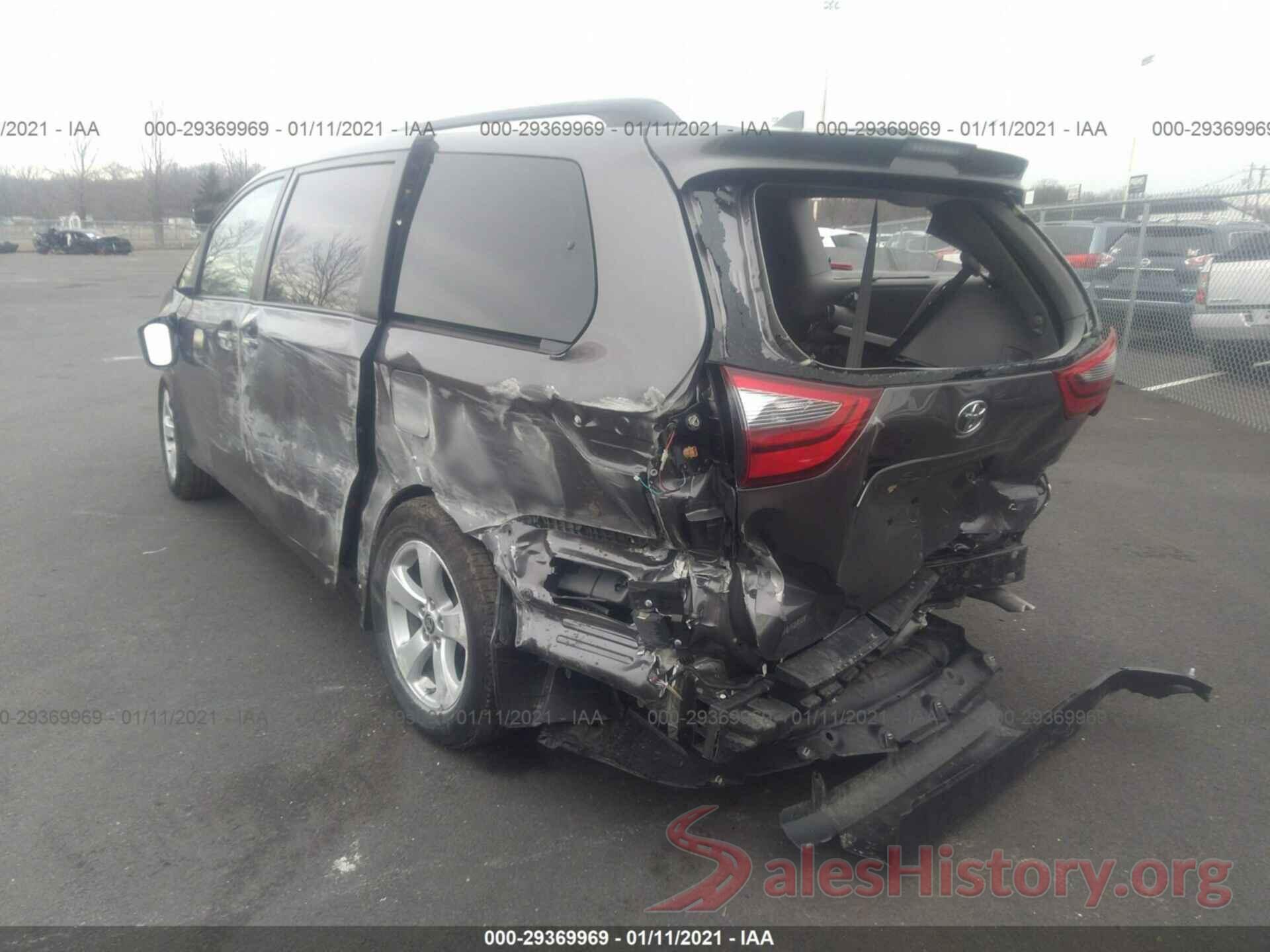 5TDKZ3DC3LS059002 2020 TOYOTA SIENNA