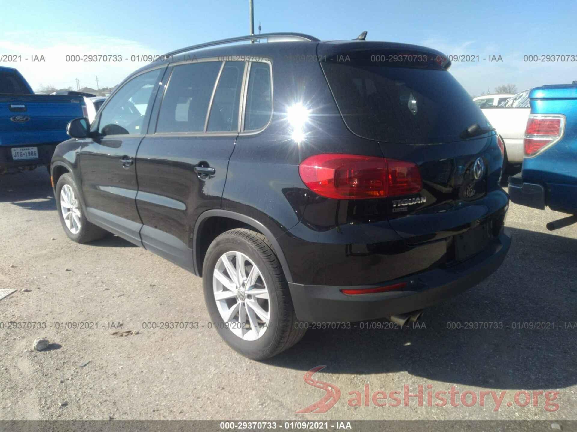 WVGBV7AX7HK052218 2017 VOLKSWAGEN TIGUAN