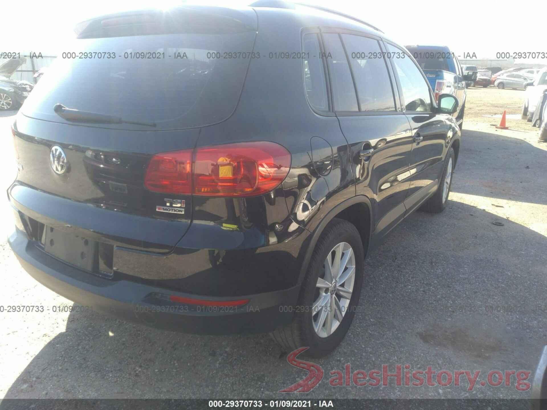 WVGBV7AX7HK052218 2017 VOLKSWAGEN TIGUAN