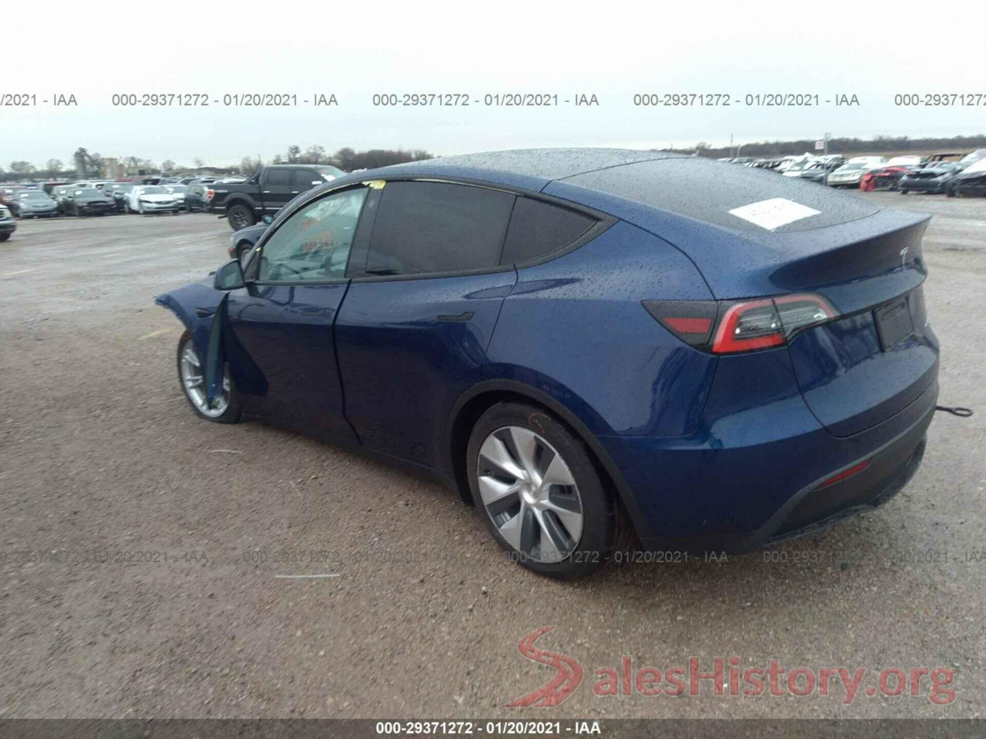 5YJYGDEE4MF069100 2021 TESLA MODEL Y