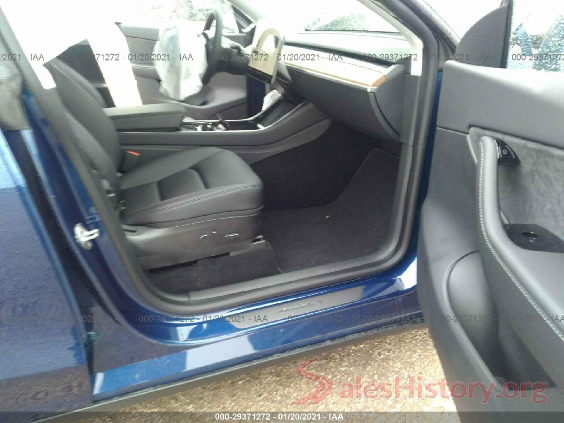 5YJYGDEE4MF069100 2021 TESLA MODEL Y