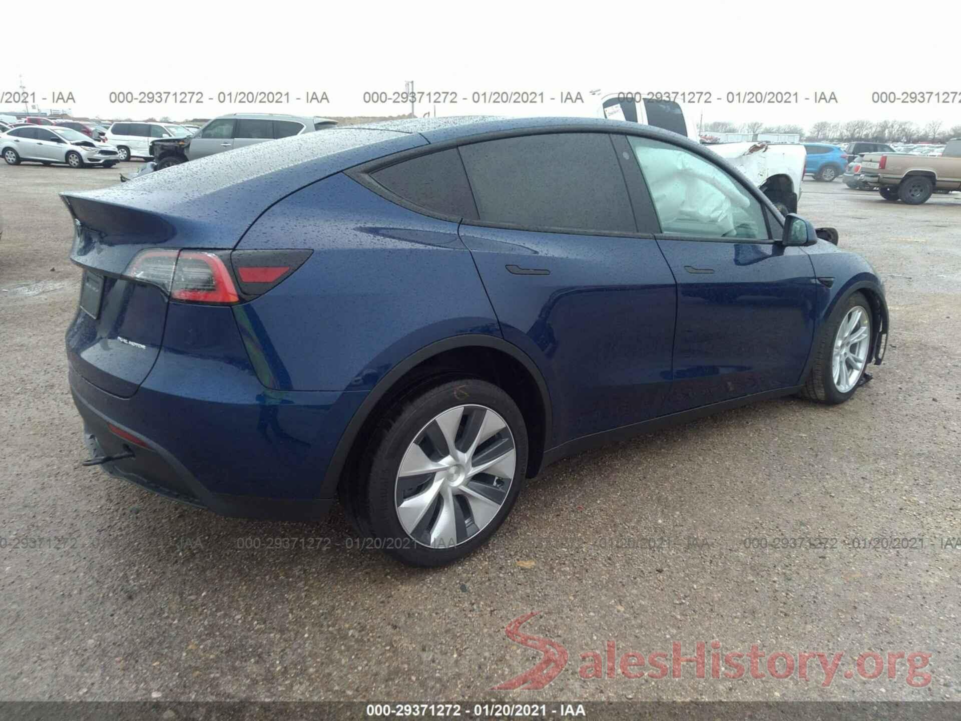 5YJYGDEE4MF069100 2021 TESLA MODEL Y