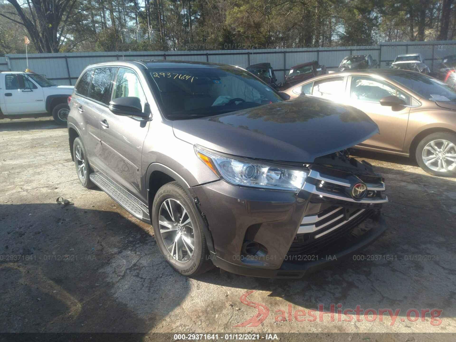 5TDZARFH4JS036648 2018 TOYOTA HIGHLANDER