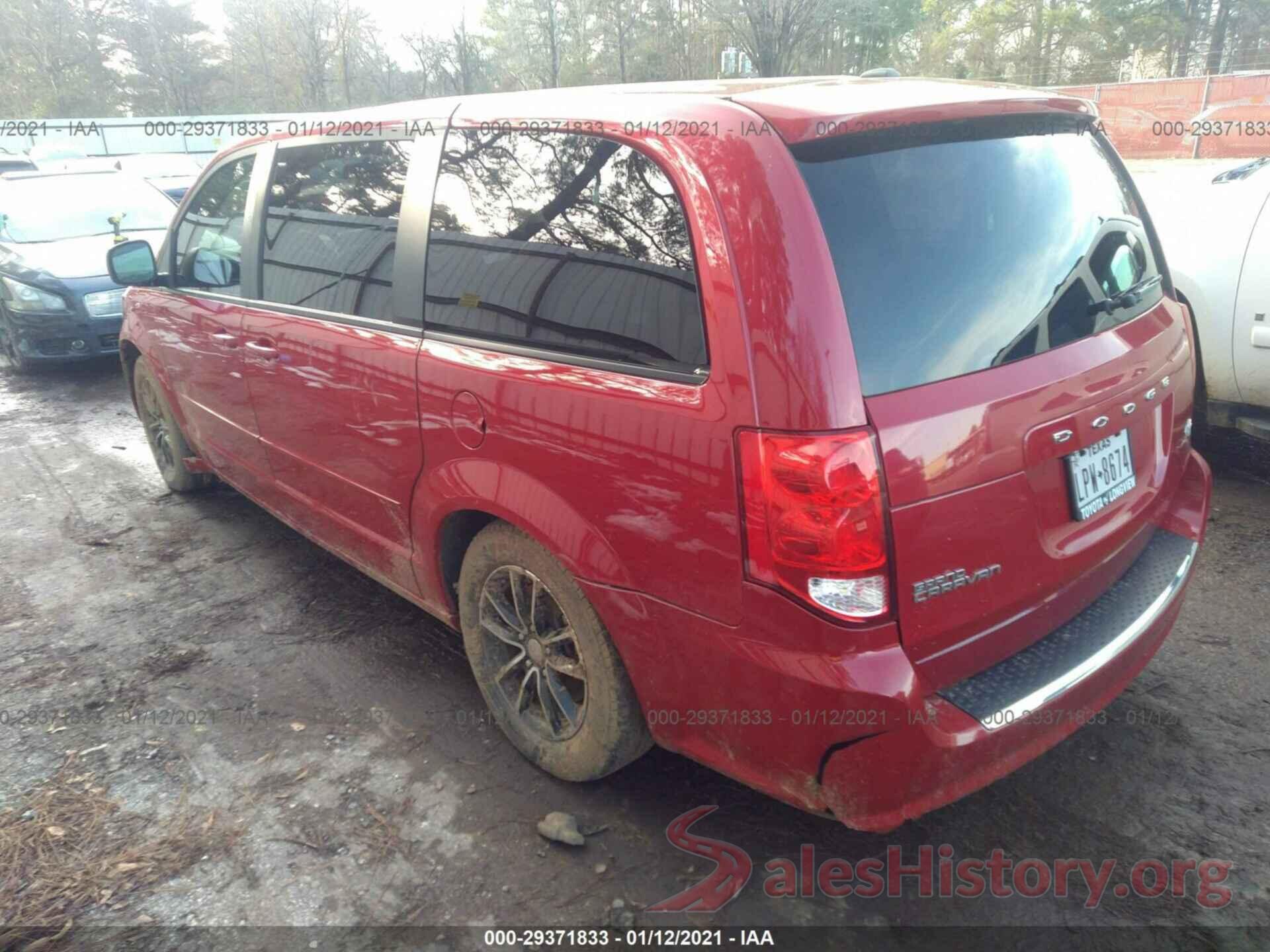 2C4RDGEGXGR146609 2016 DODGE GRAND CARAVAN