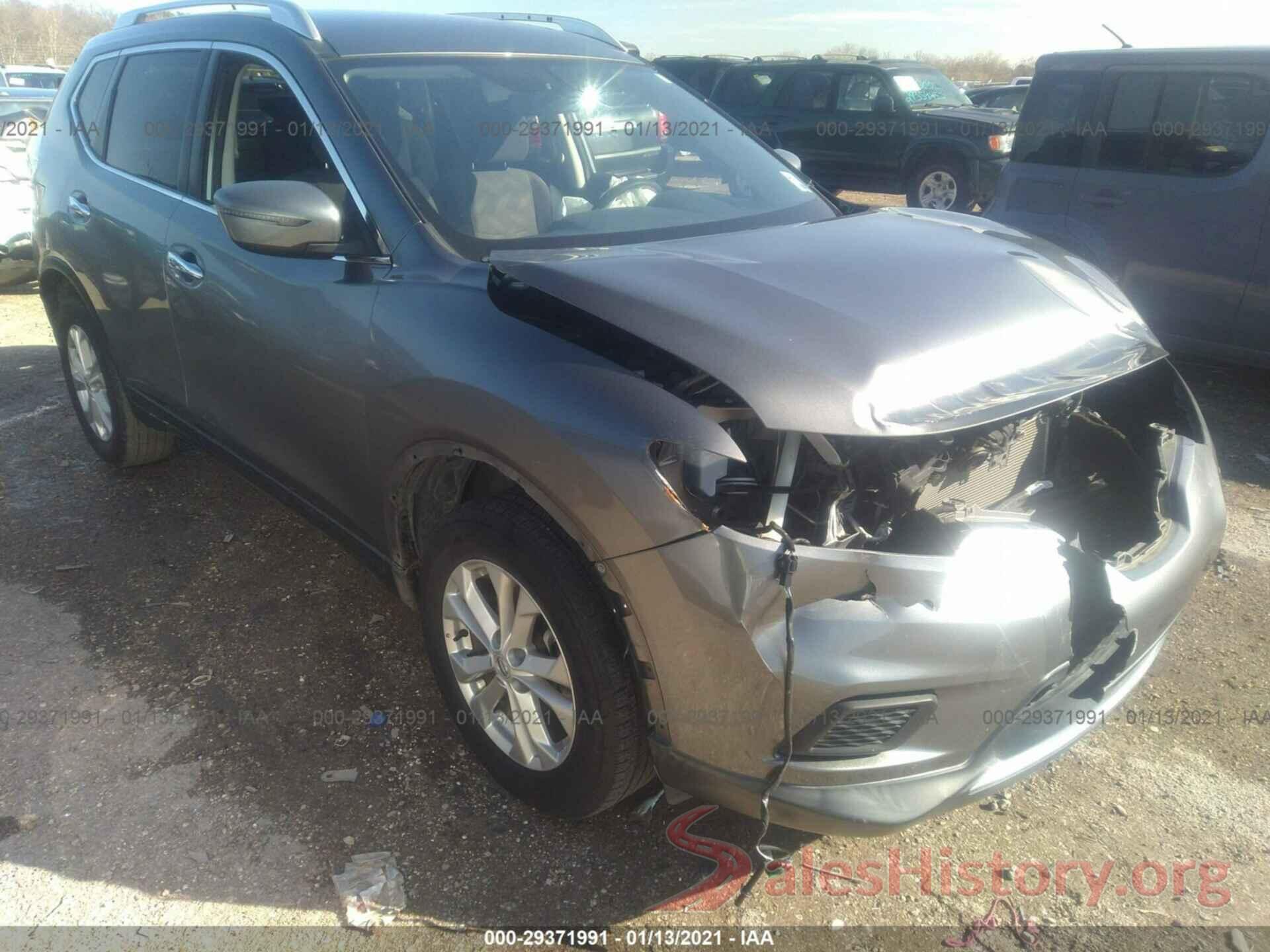 KNMAT2MTXGP723805 2016 NISSAN ROGUE