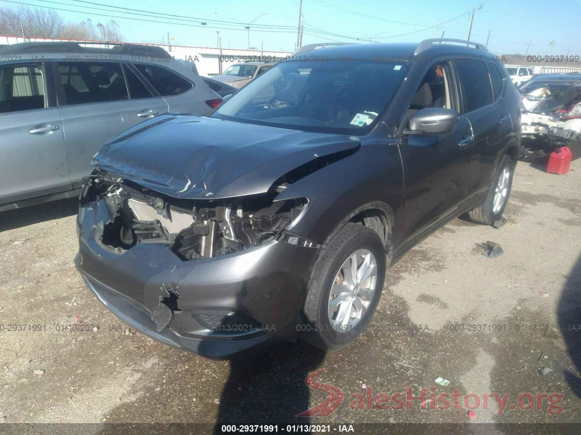 KNMAT2MTXGP723805 2016 NISSAN ROGUE