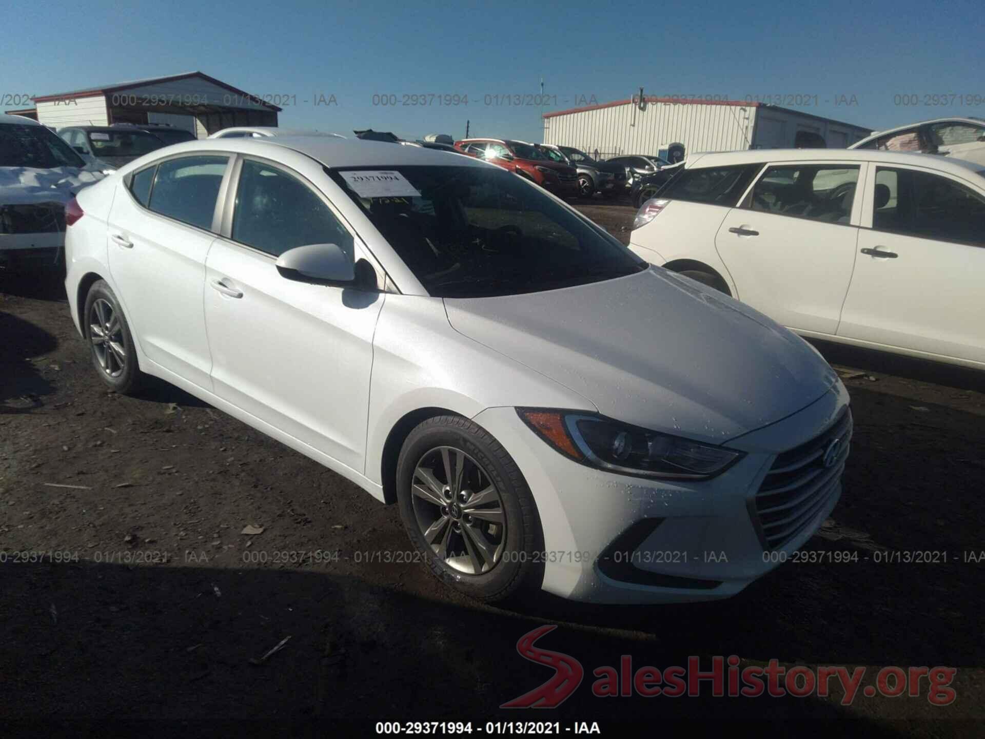 5NPD84LF0JH237805 2018 HYUNDAI ELANTRA