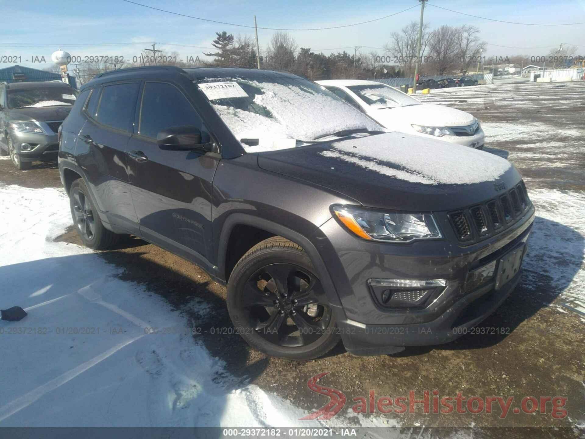 3C4NJCBB1LT105382 2020 JEEP COMPASS