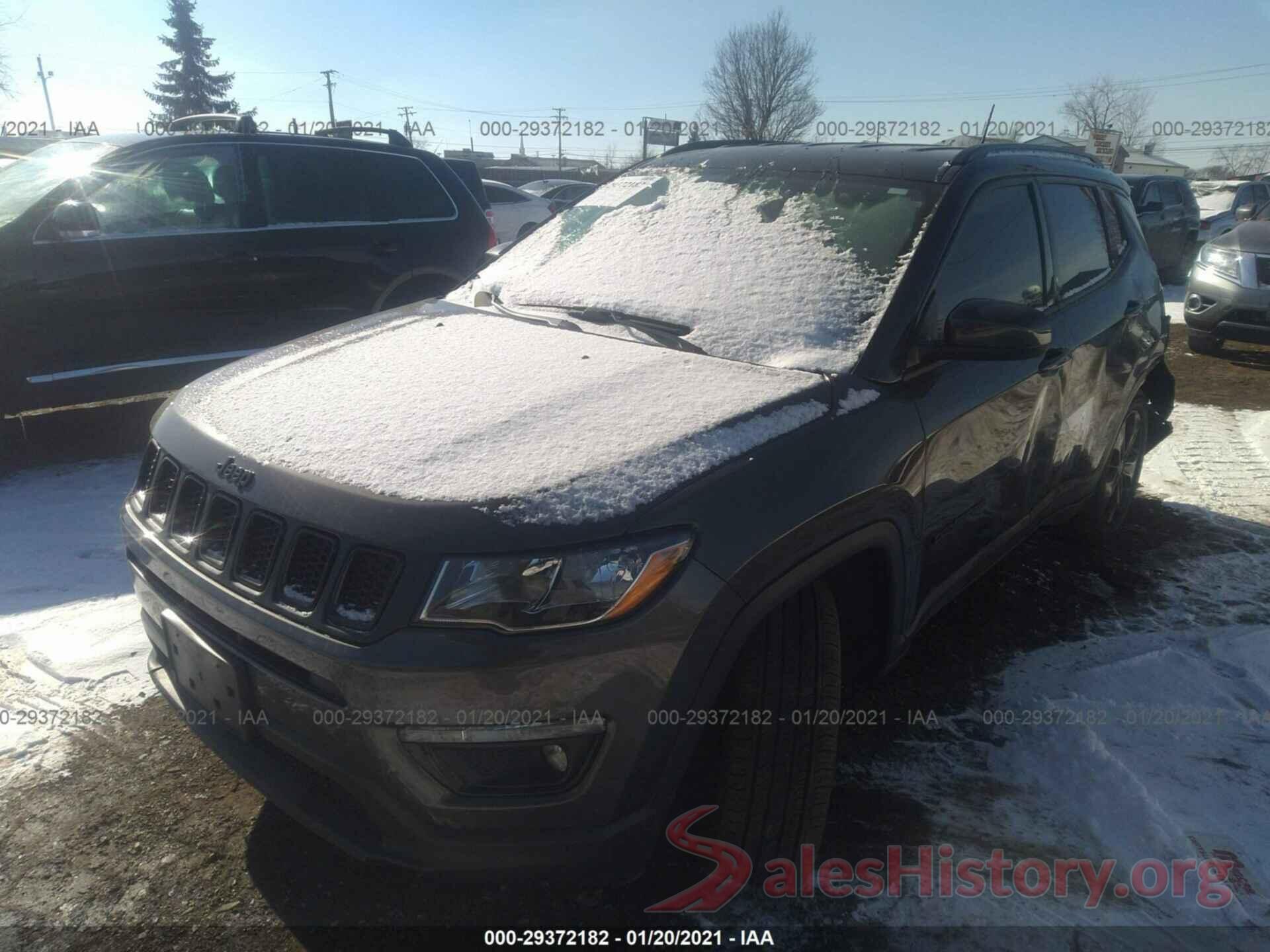 3C4NJCBB1LT105382 2020 JEEP COMPASS