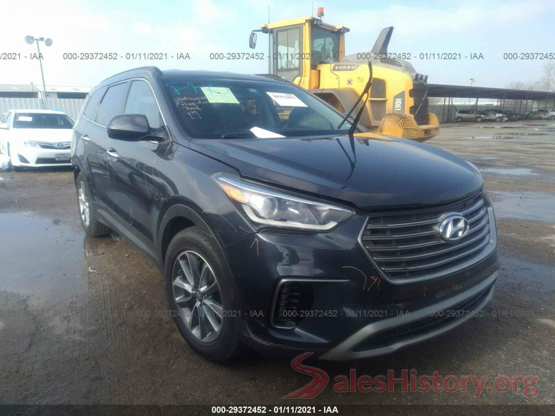 KM8SM4HF6HU222040 2017 HYUNDAI SANTA FE