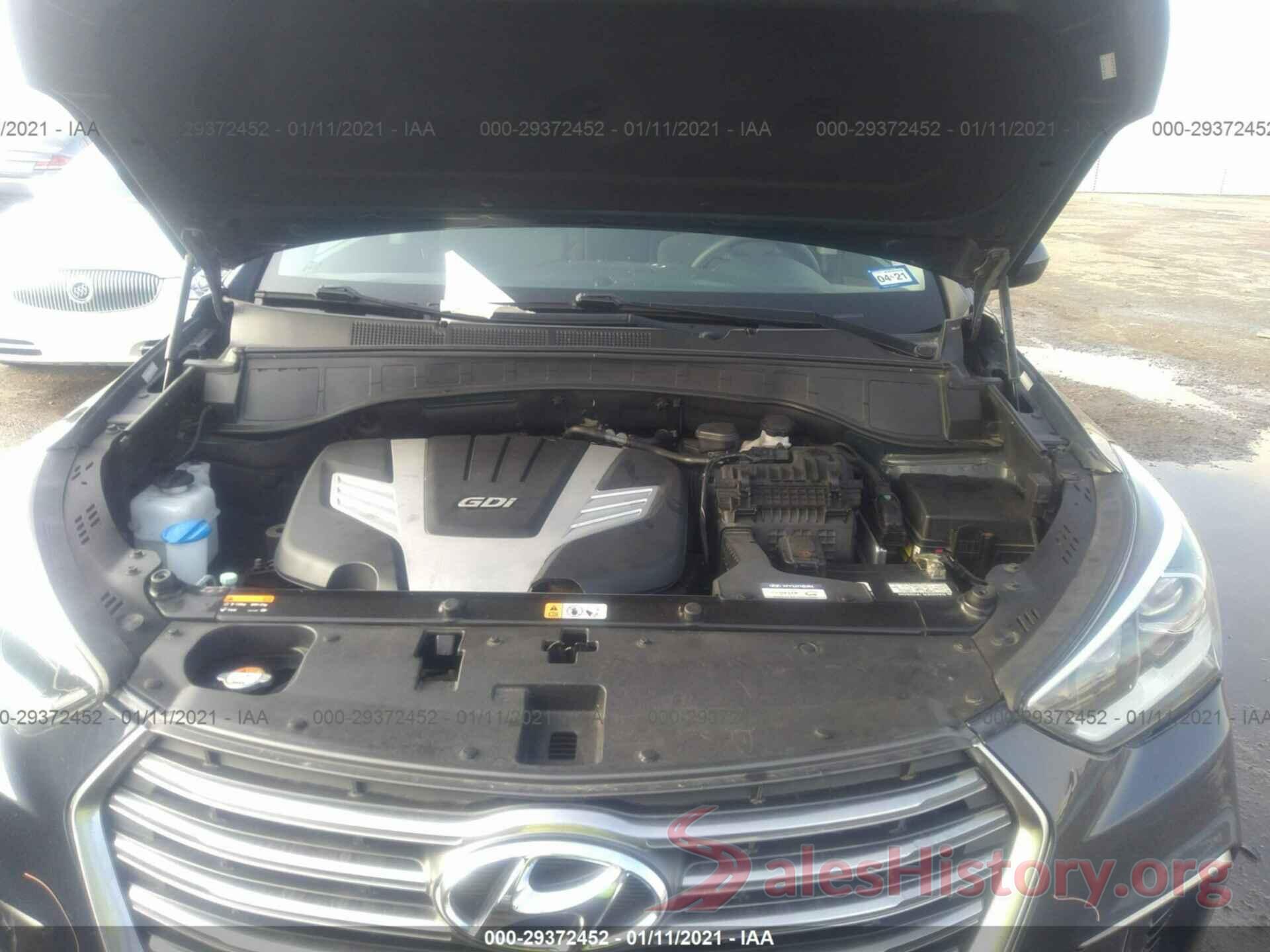 KM8SM4HF6HU222040 2017 HYUNDAI SANTA FE