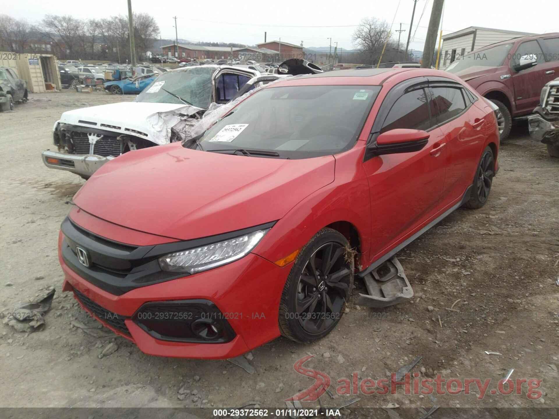 SHHFK7H96HU226278 2017 HONDA CIVIC HATCHBACK