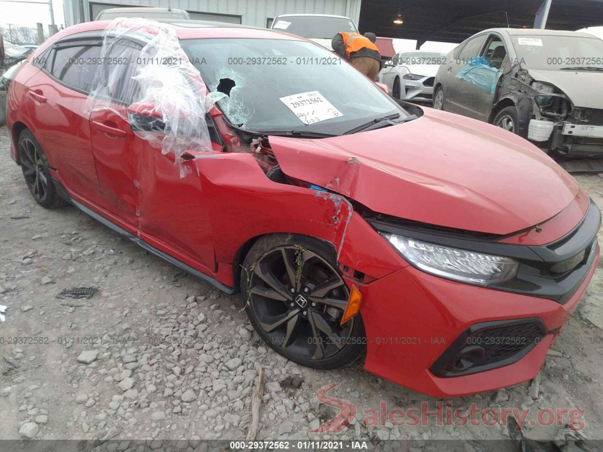 SHHFK7H96HU226278 2017 HONDA CIVIC HATCHBACK