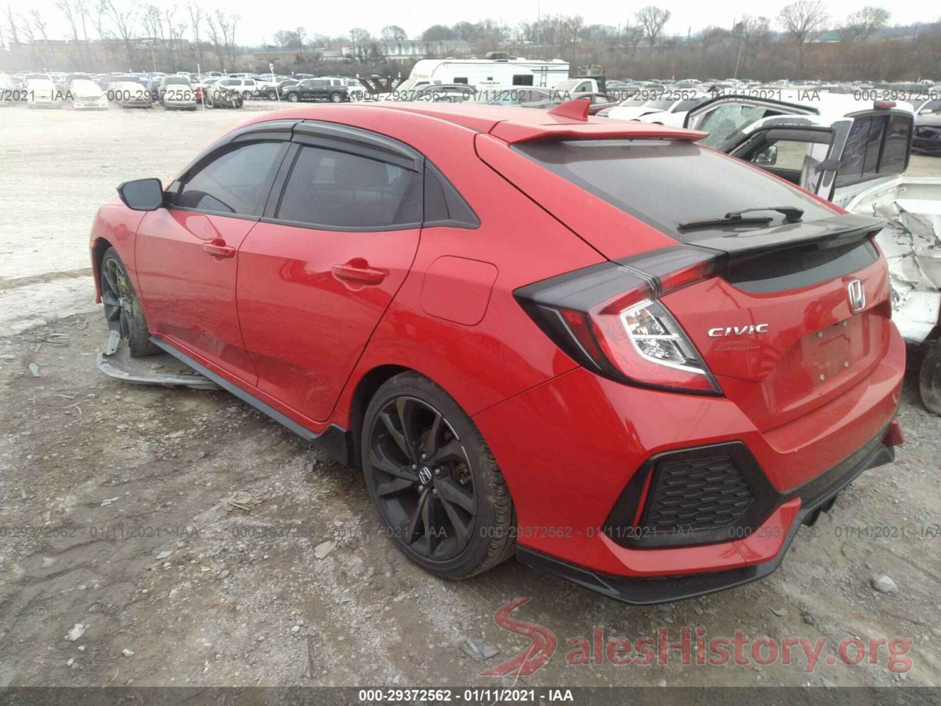 SHHFK7H96HU226278 2017 HONDA CIVIC HATCHBACK